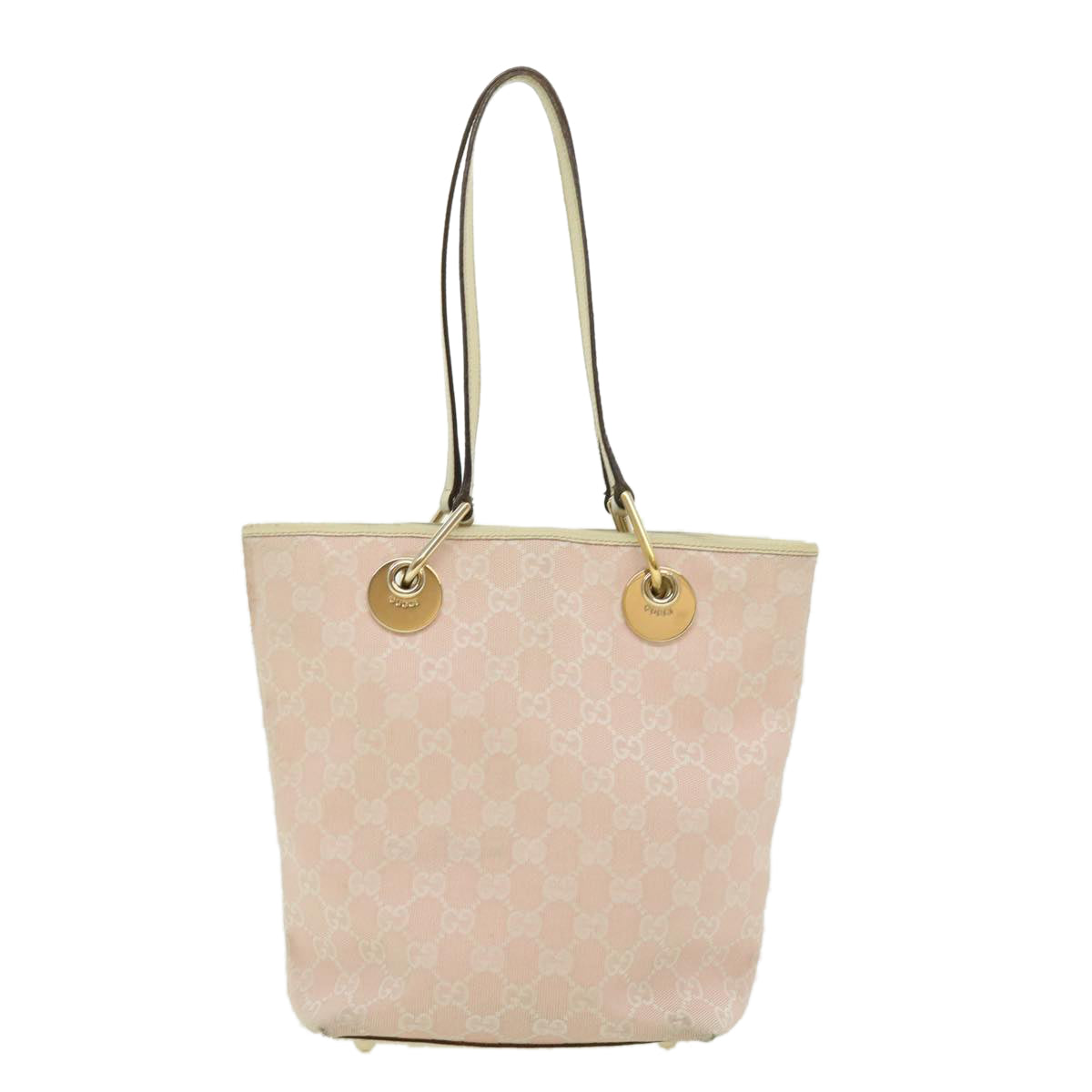 GUCCI GG Canvas Tote Bag Pink  am2713g