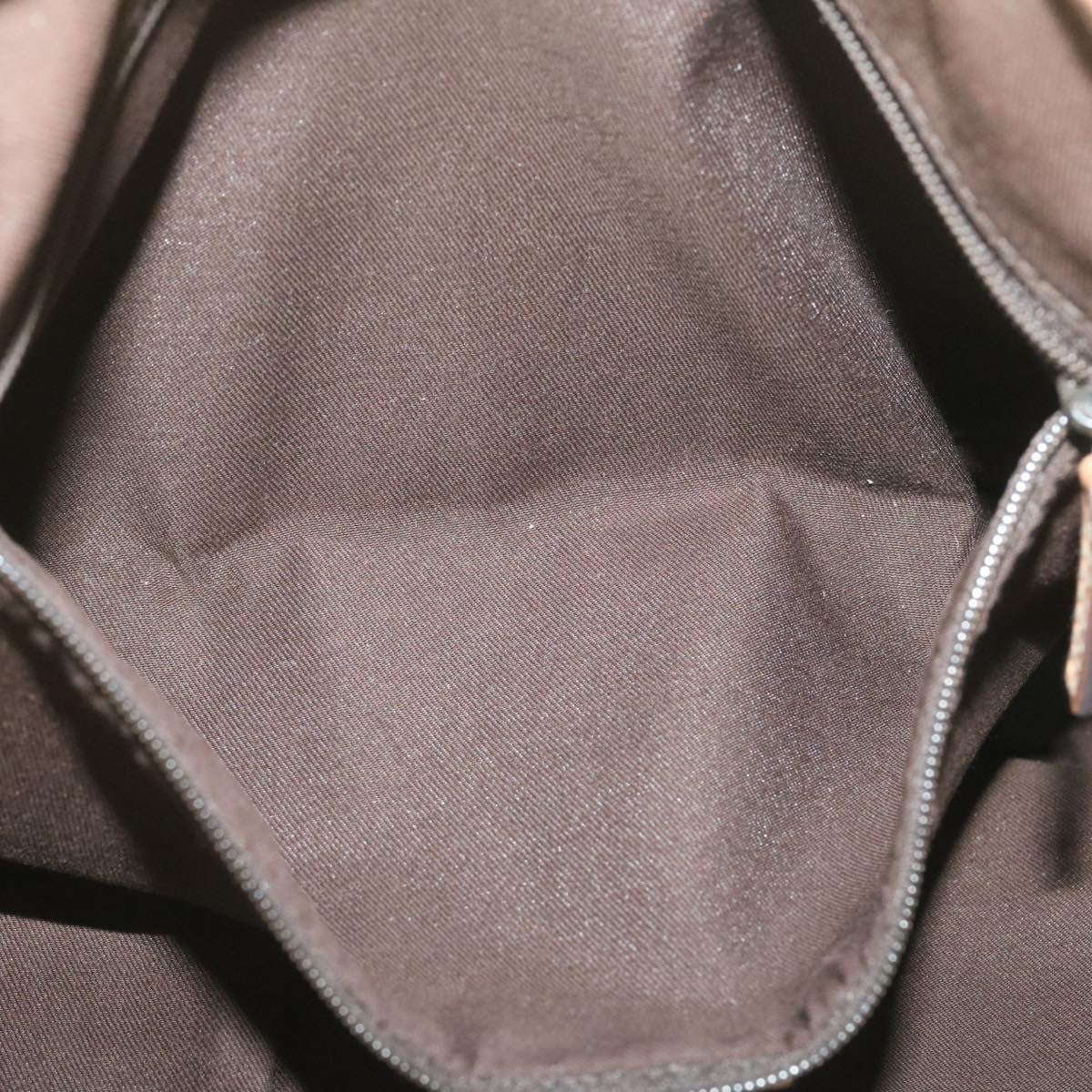 GUCCI GG Canvas Shoulder Bag Nylon Pink Gold  am427g