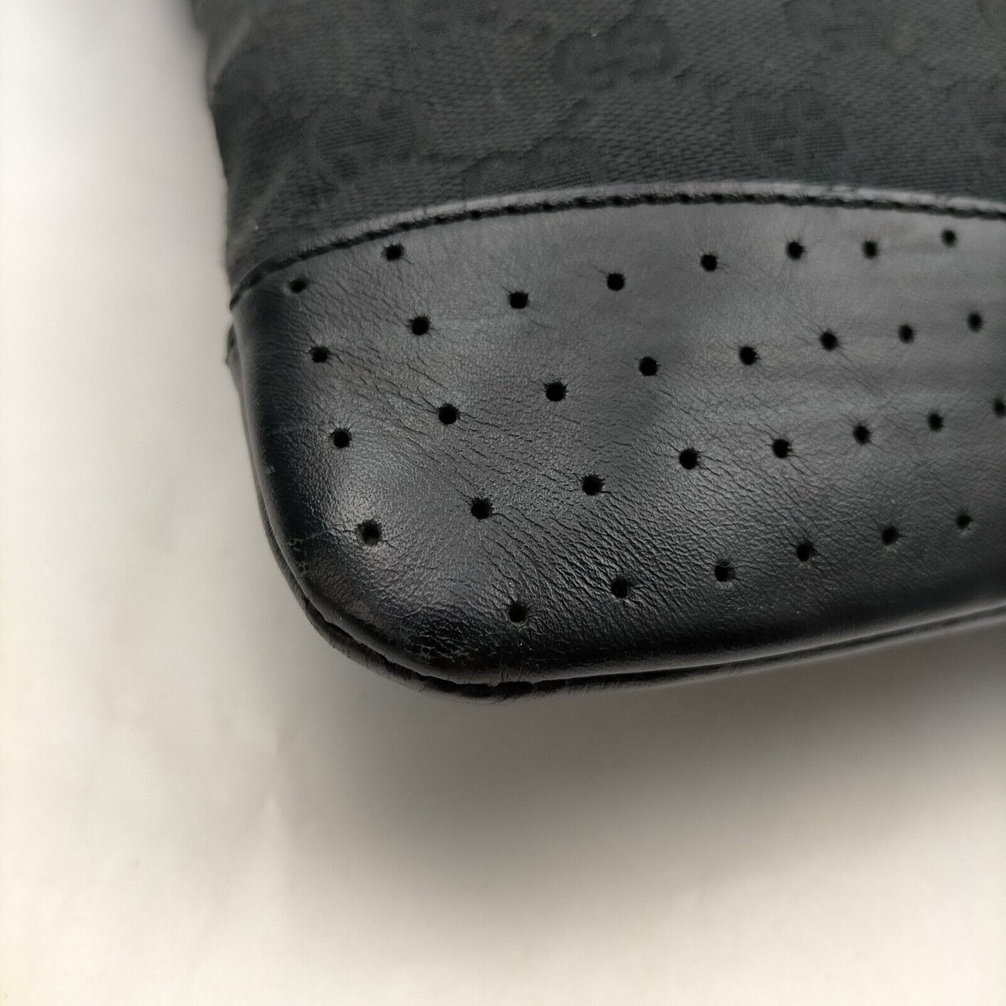 Gucci Black Canvas Crossbody Bag