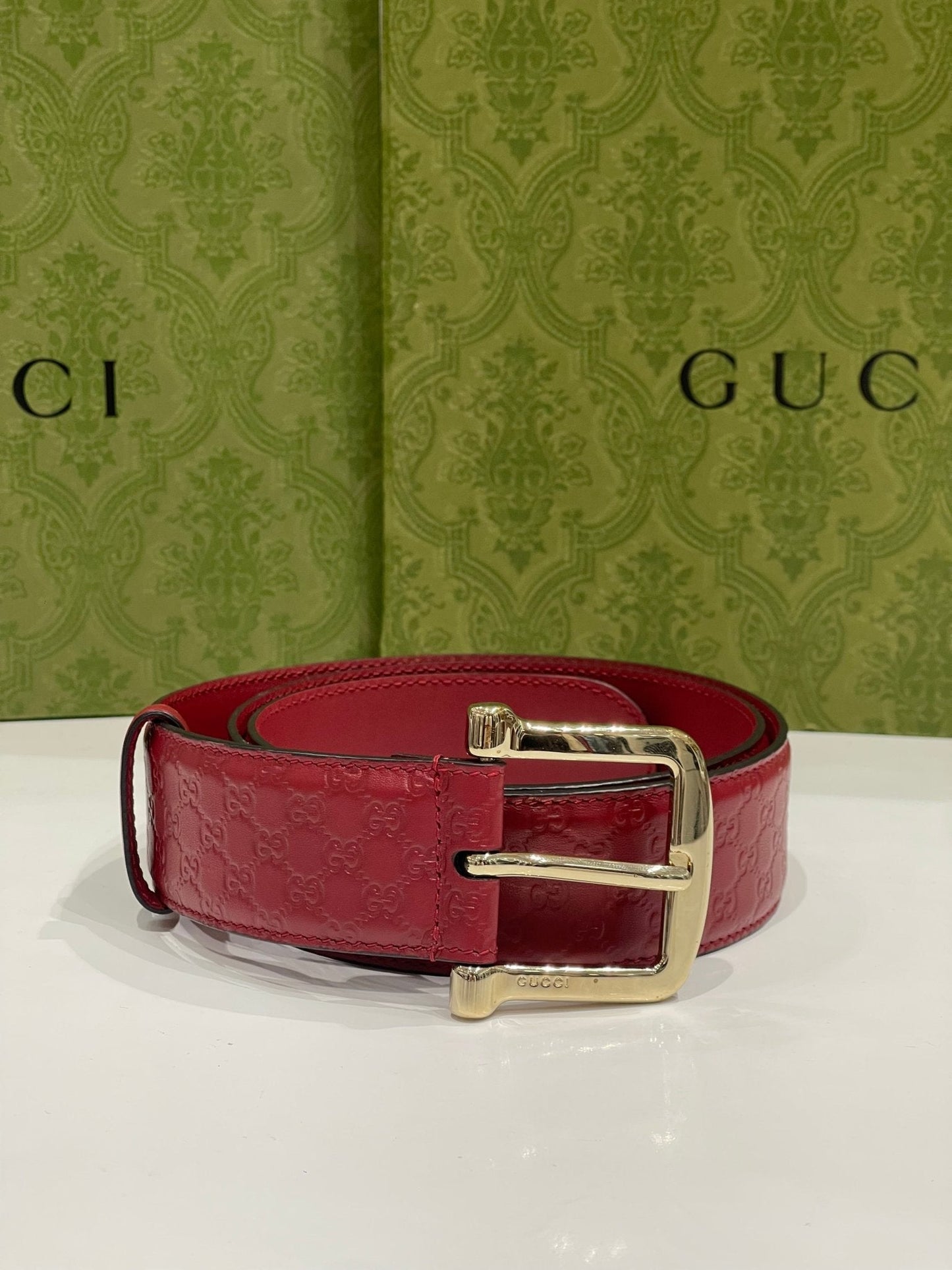 Gucci - Ceinture GG monogramme