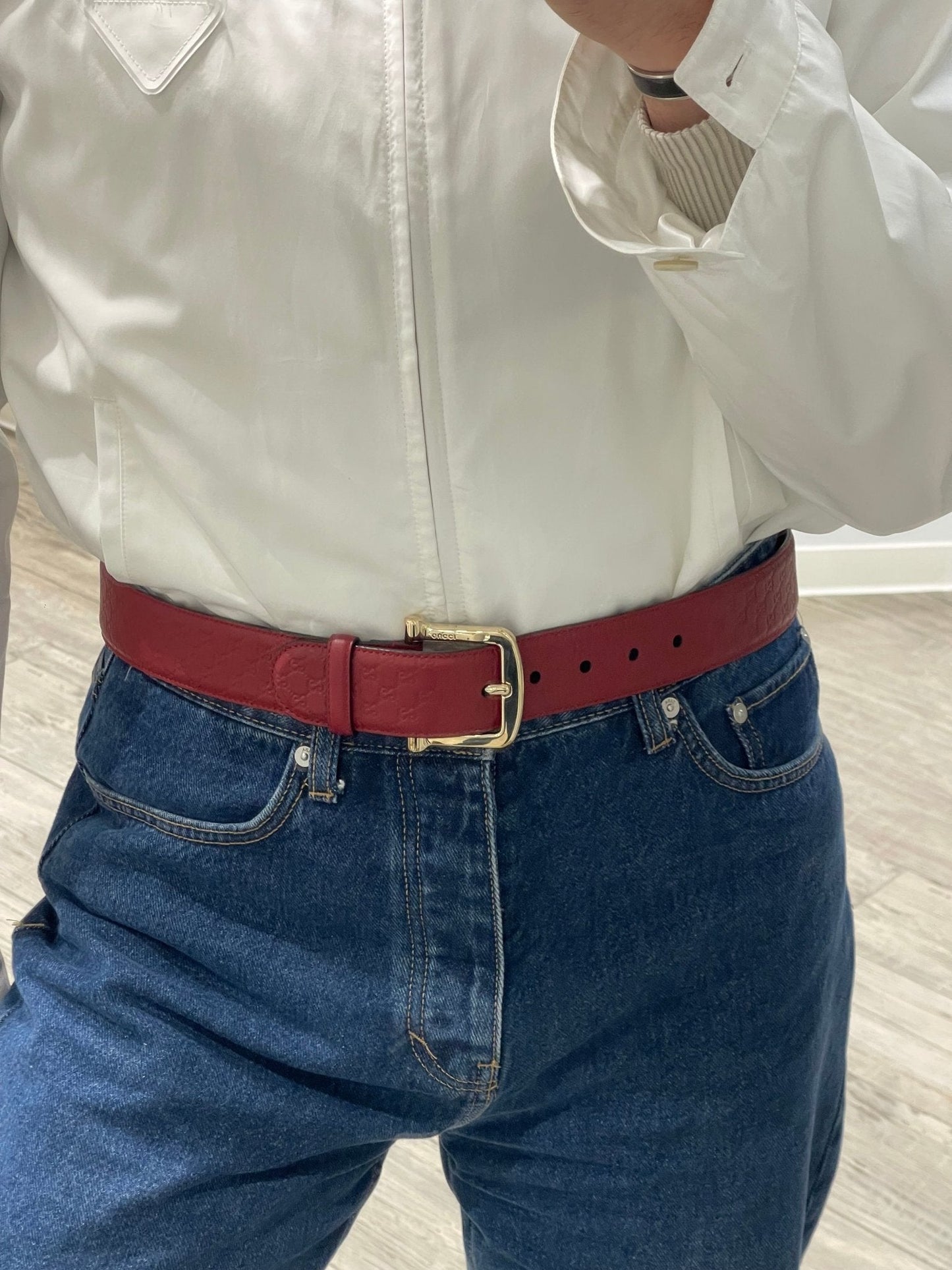 Gucci - Ceinture GG monogramme