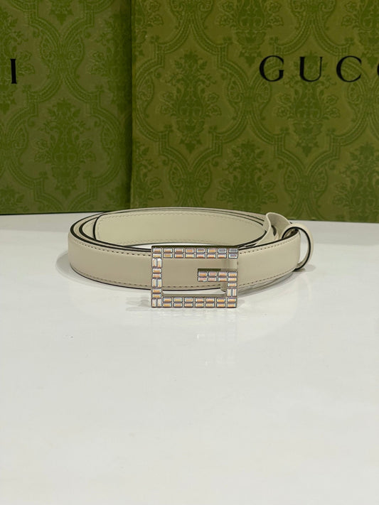 Gucci - Ceinture GG strass