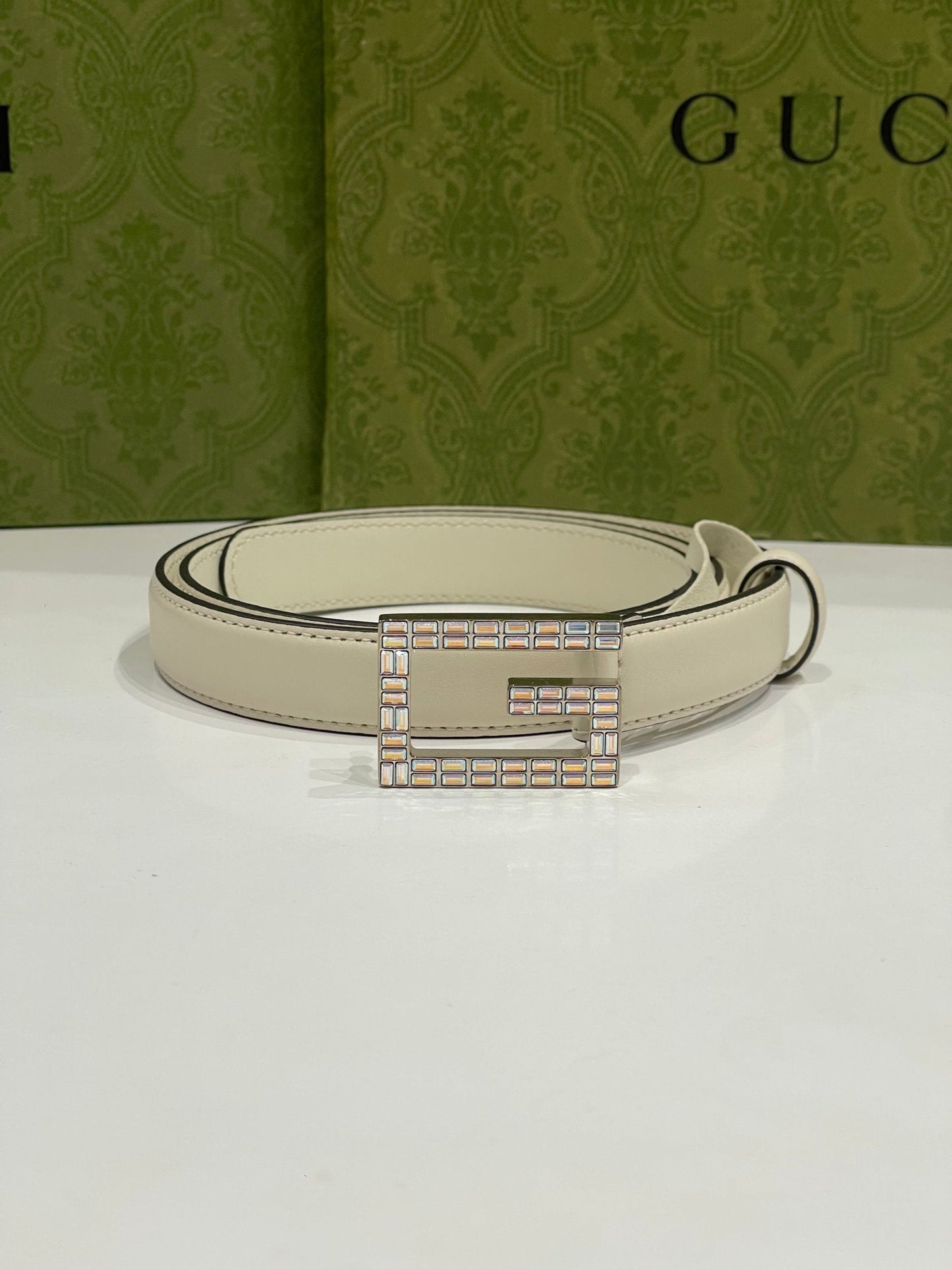 Gucci - Ceinture GG strass