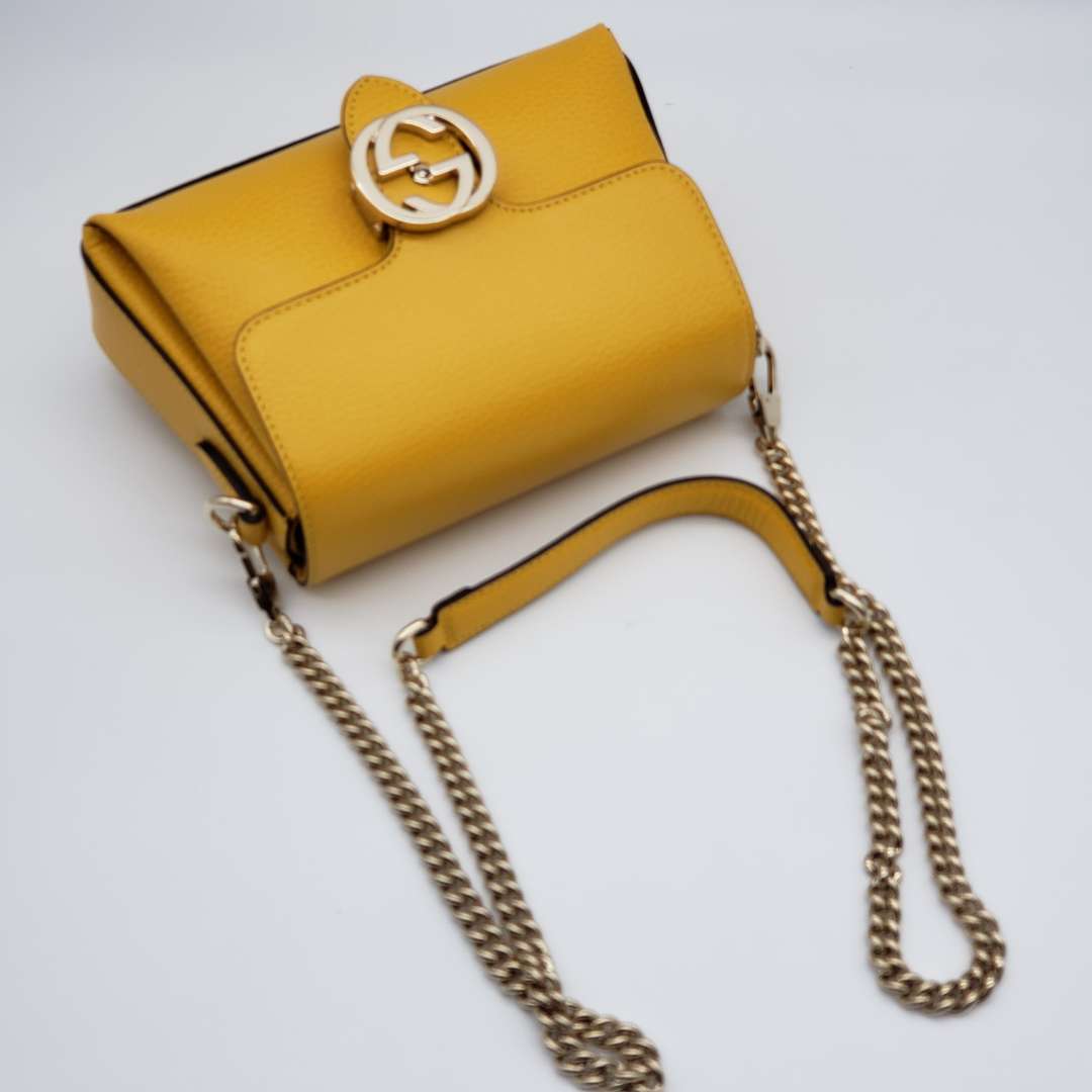 Gucci GG Interlocking Crossbody and Shoulder Bag