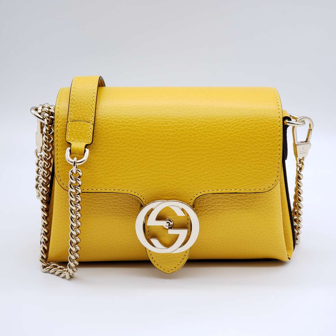Gucci GG Interlocking Crossbody and Shoulder Bag