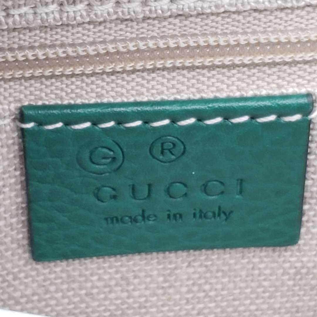 Gucci GG Interlocking Green Crossbody and Shoulder Bag