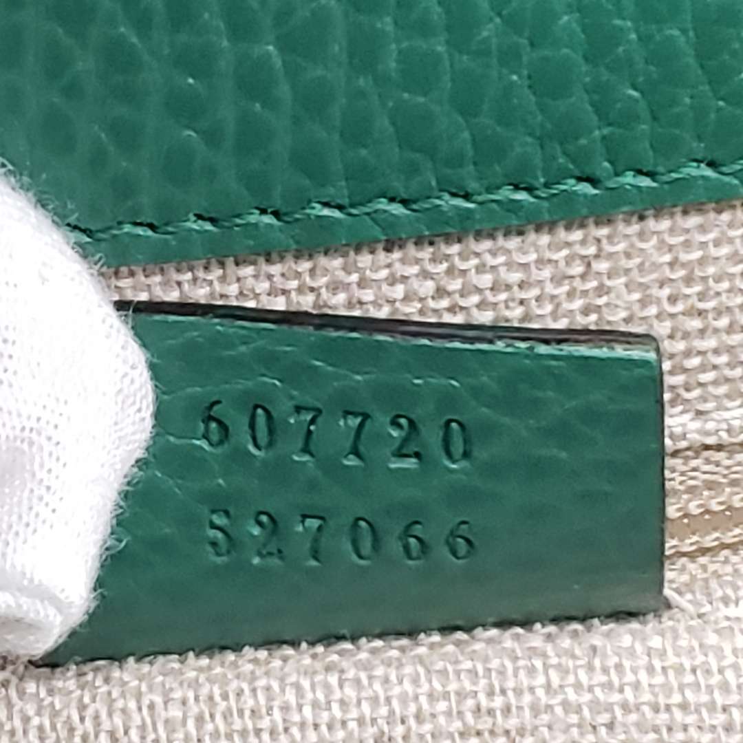 Gucci GG Interlocking Green Crossbody and Shoulder Bag