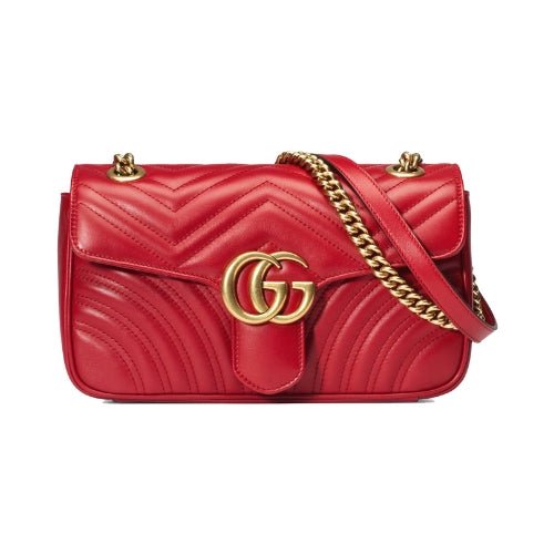 GUCCI GG Marmont mini matelass'e shoulder bag