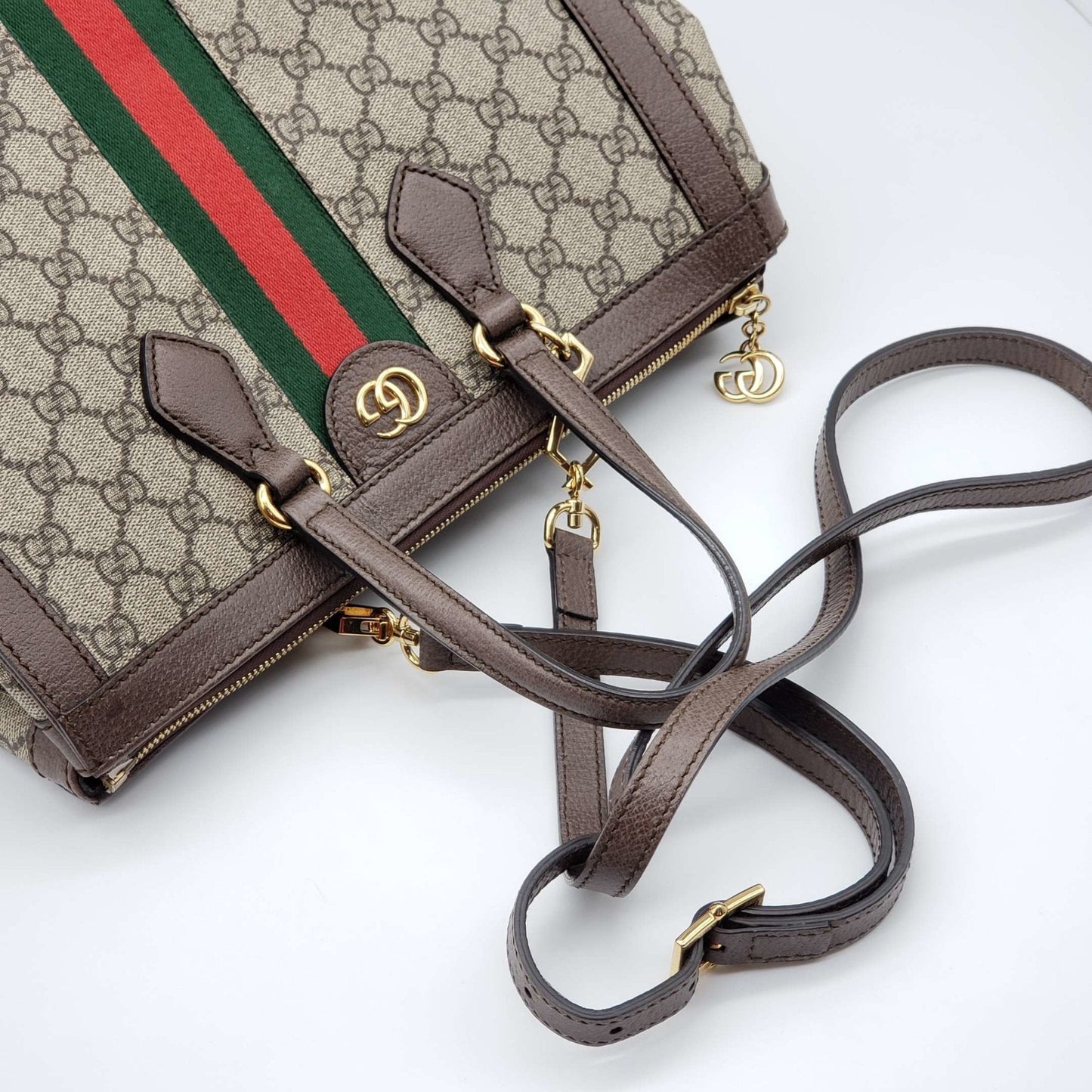 Gucci GG Ophidia Medium Shoulder Tote Bag