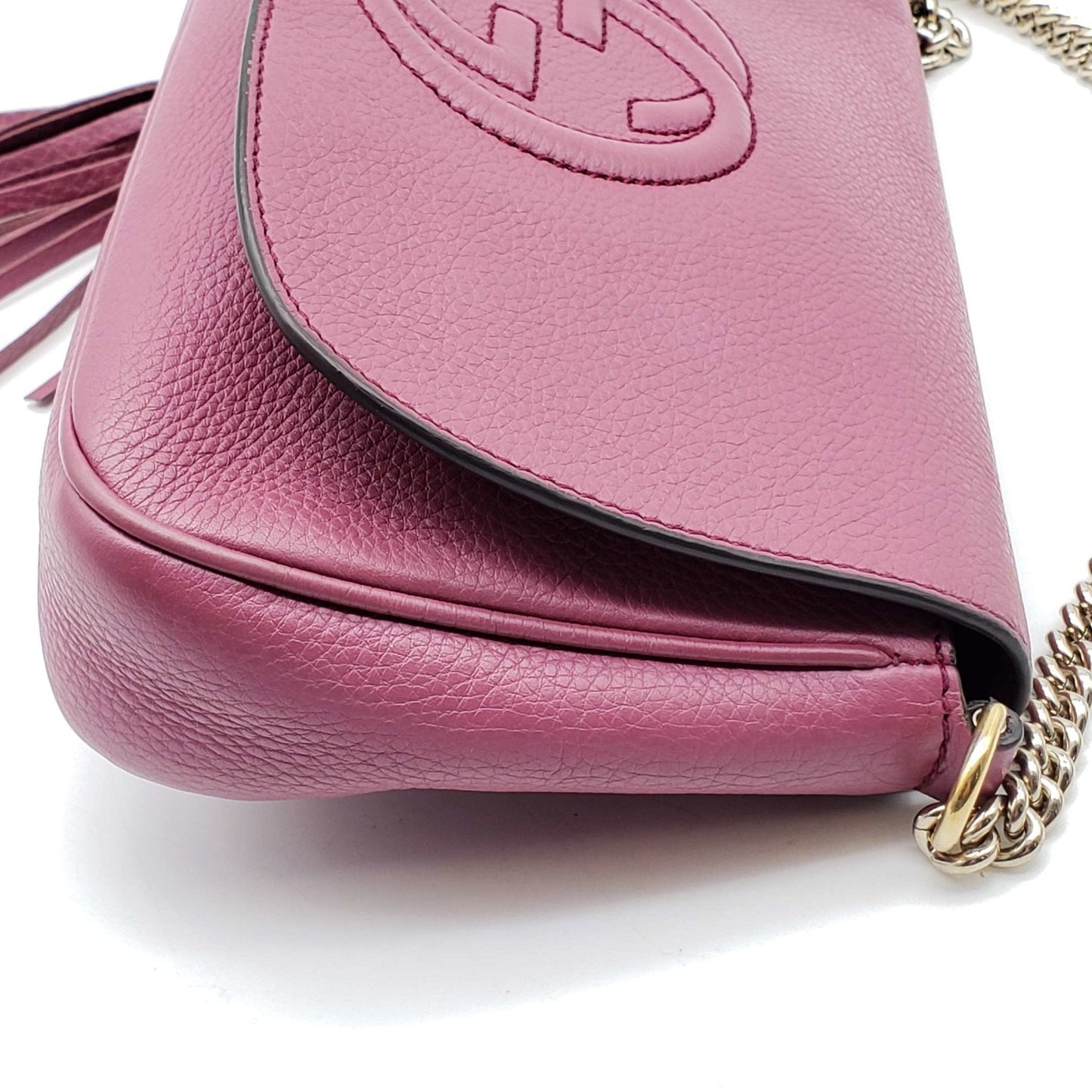 Gucci GG Soho on Chain Crossbody Shoulder Bag