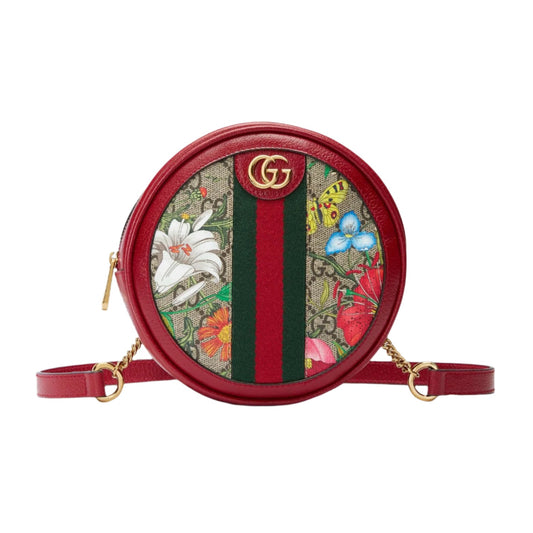 GUCCI Ophidia GG Flora Mini Backpack