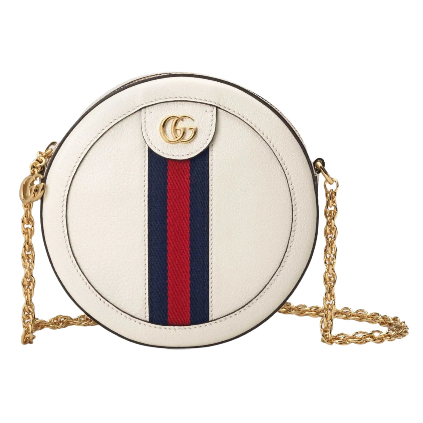 GUCCI Ophidia Mini Round Shoulder Bag