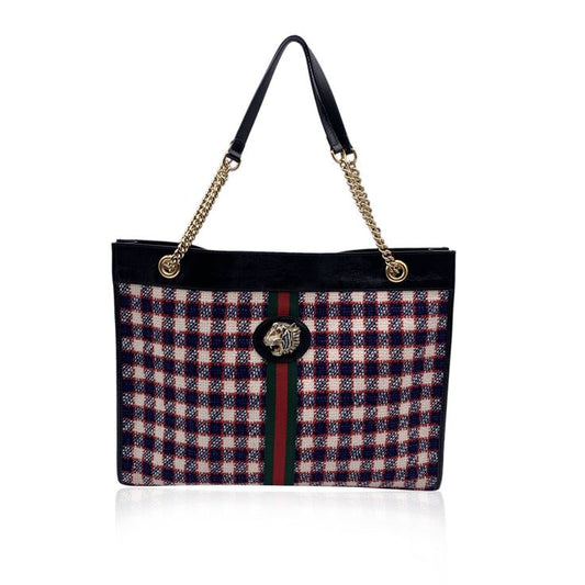 Gucci Rajah Tote L vinted tweed