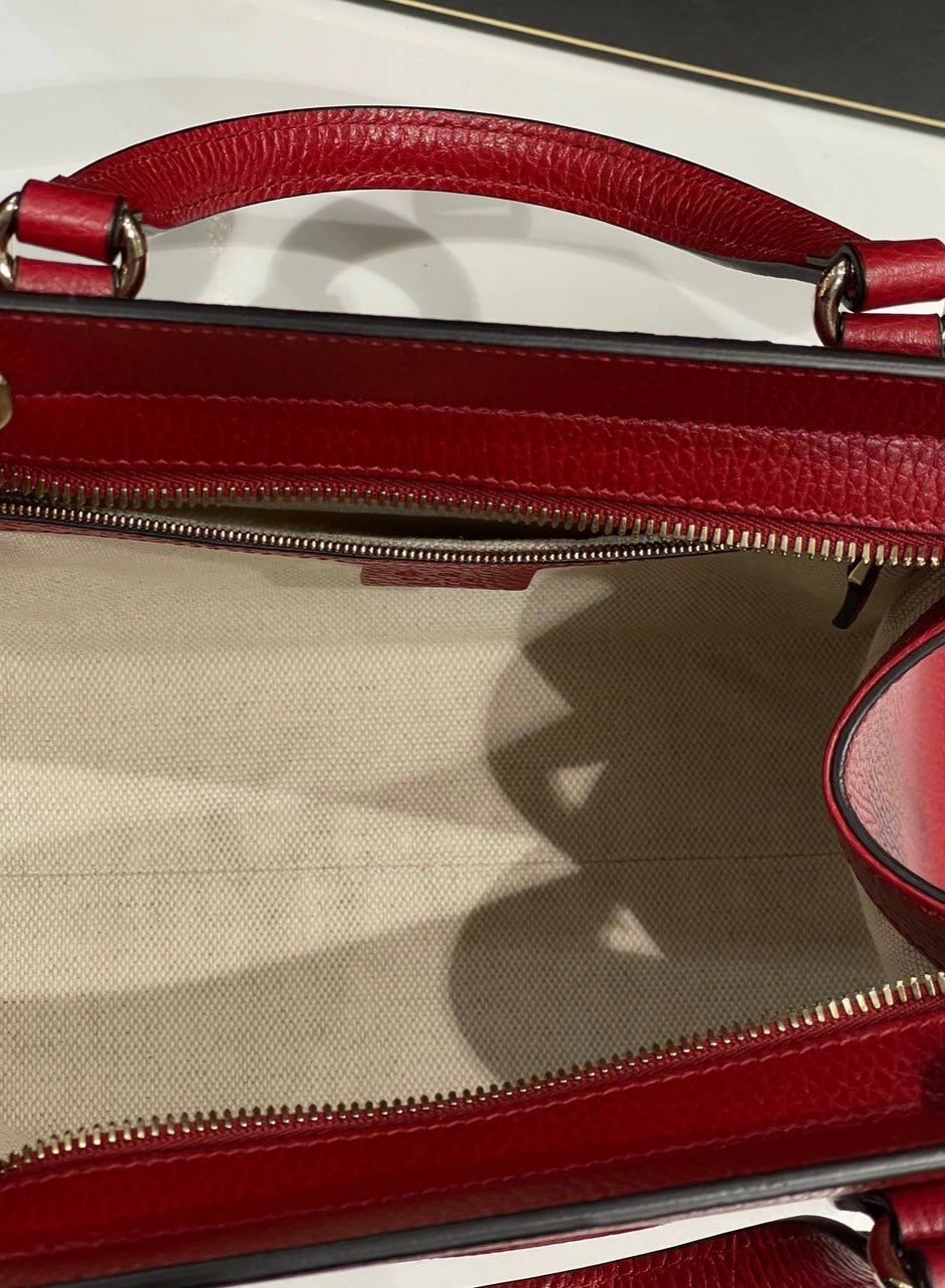 Gucci - Sac Soho GG rouge
