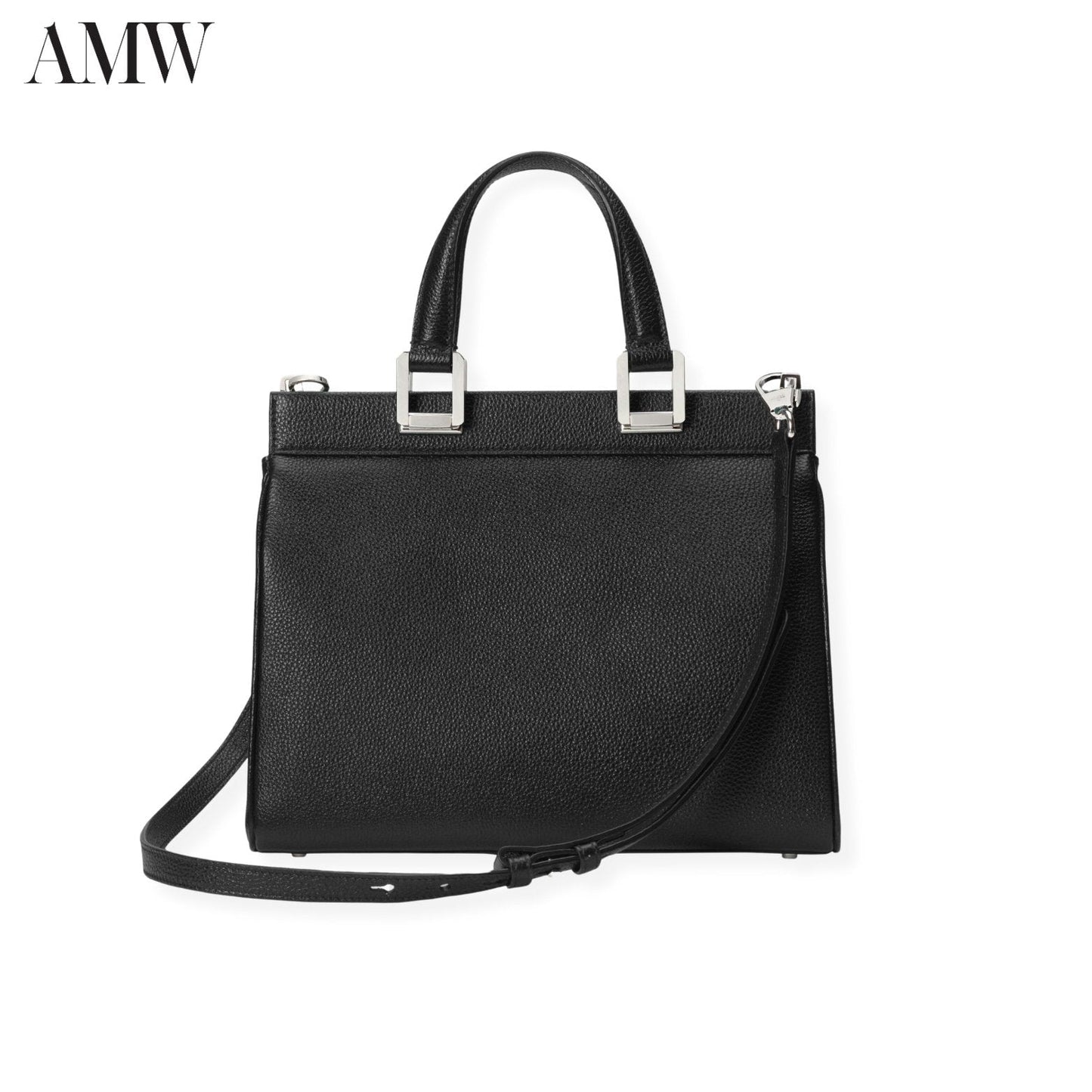 GUCCI Zumi Grainy Leather Small Top Handle Bag