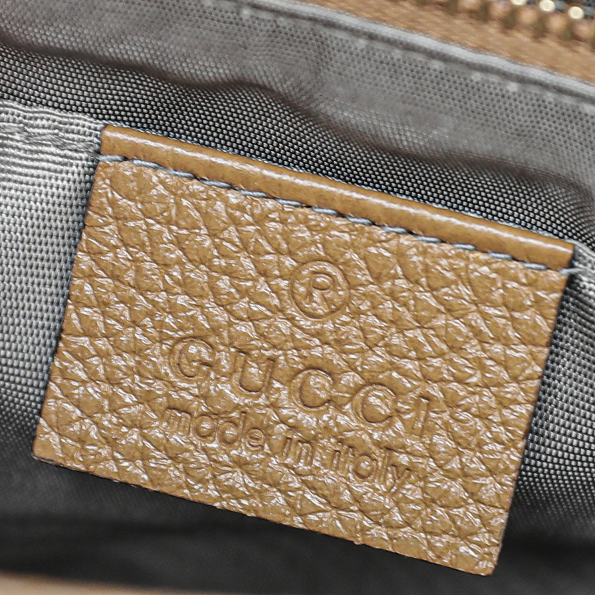 Gucci Brown Zumi Small Shoulder Bag