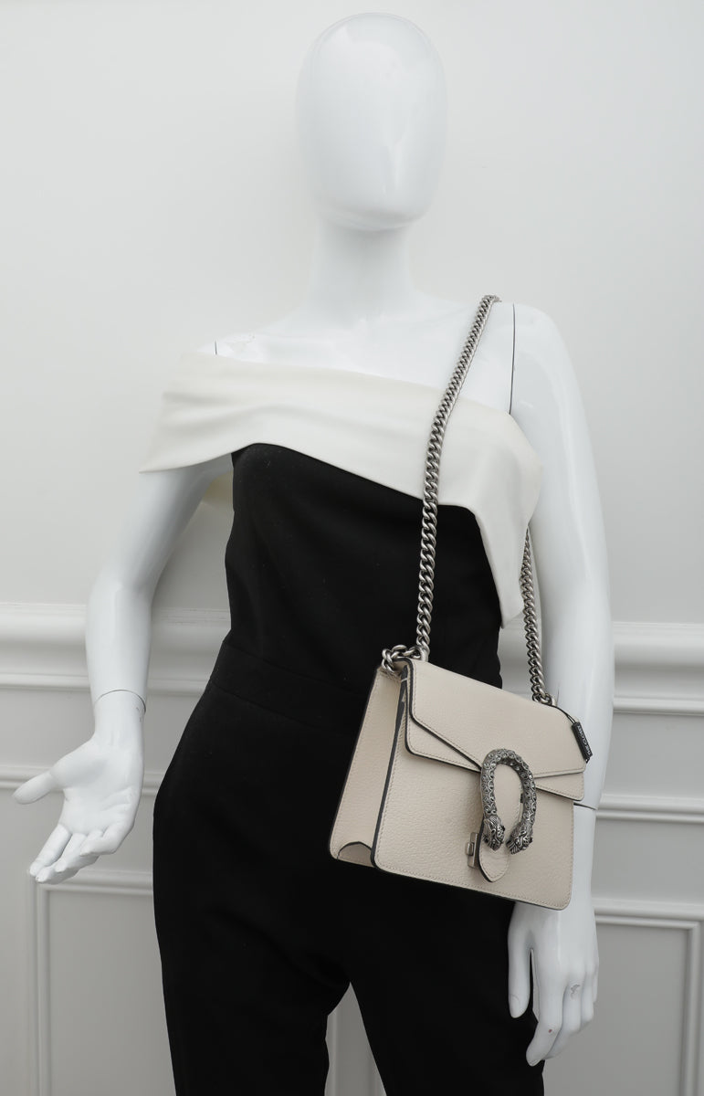 Gucci White Dionysus Mini Bag