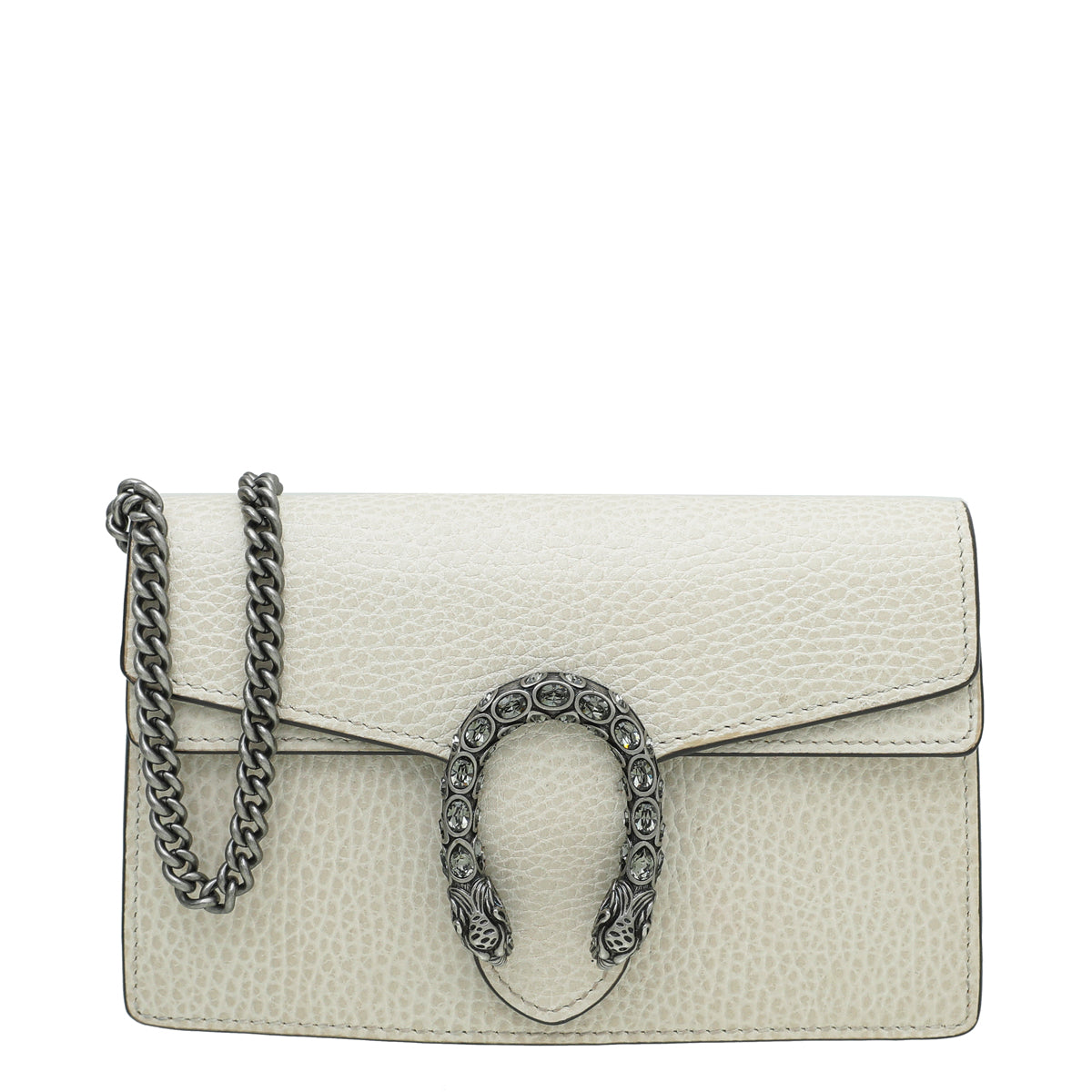 Gucci White Dionysus Super Mini Bag