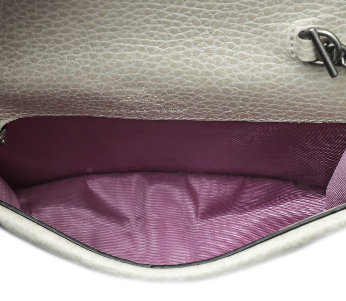 Gucci White Dionysus Super Mini Bag
