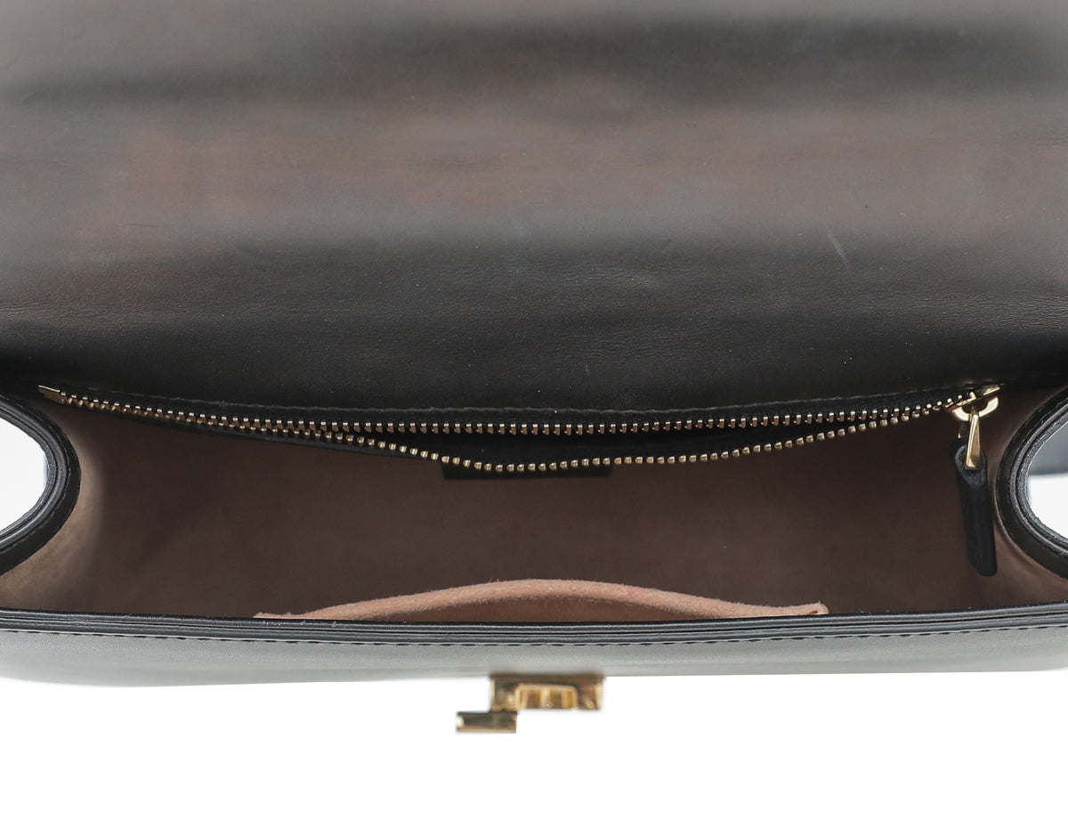 Gucci Black Sylvie Shoulder Bag Small