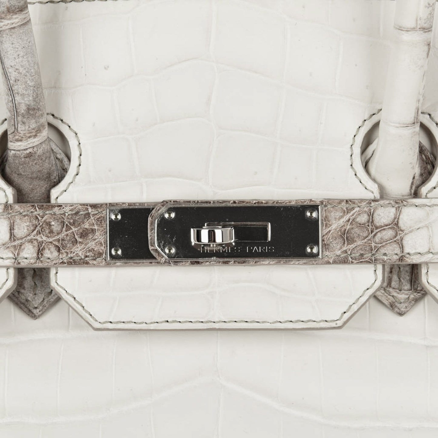 Hermes Birkin 35 Himalaya Blanc Crocodile Palladium Hardware