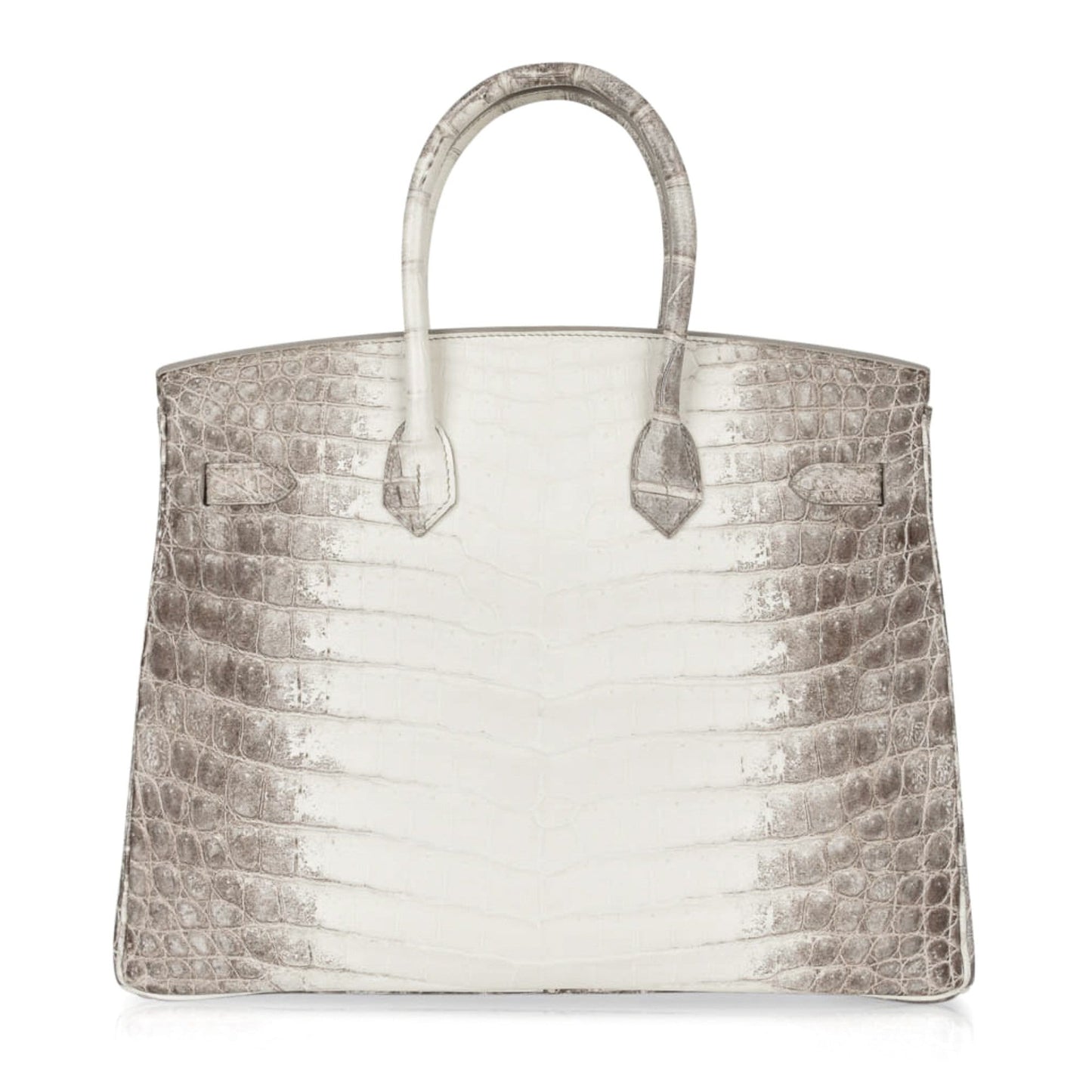 Hermes Birkin 35 Himalaya Blanc Crocodile Palladium Hardware