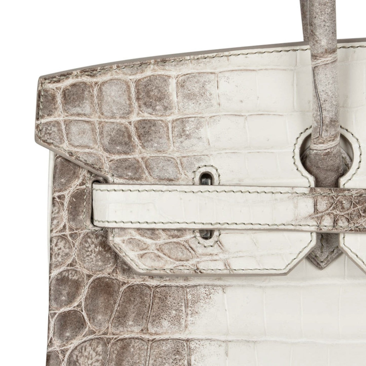 Hermes Birkin 35 Himalaya Blanc Crocodile Palladium Hardware