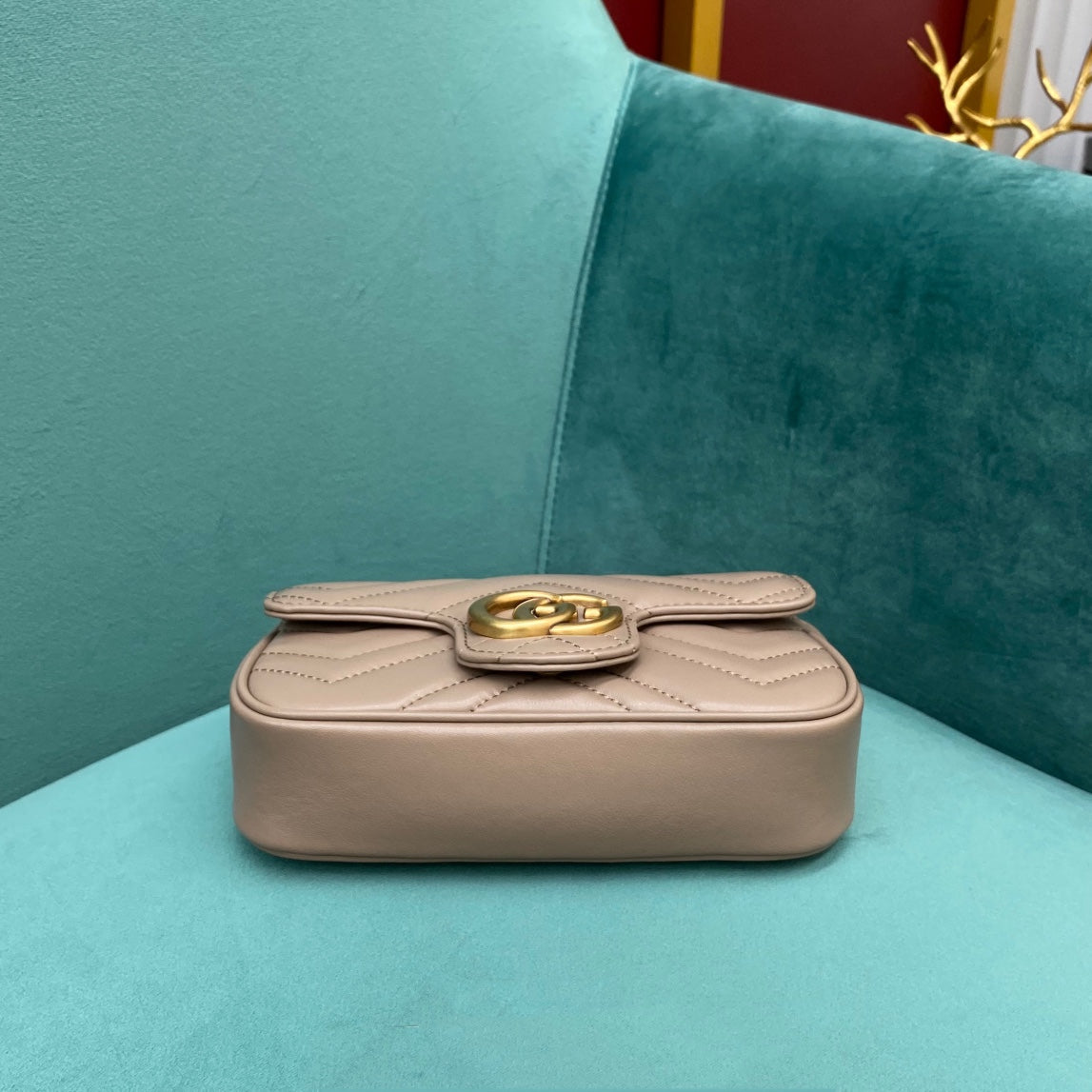 BOLSA GUCCI MARMONT SUPER MINI  16