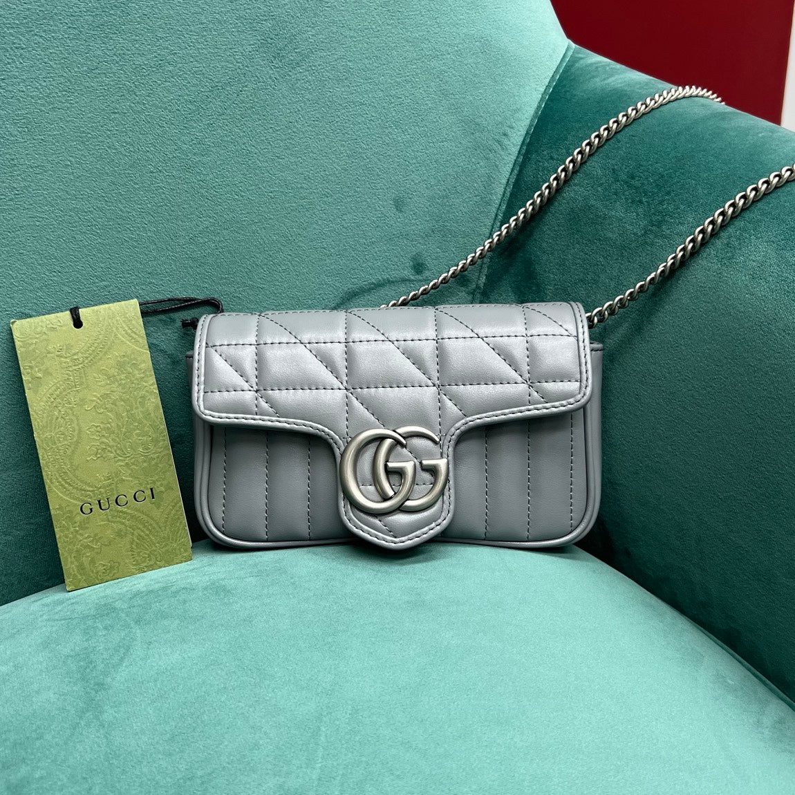 BOLSA GUCCI MARMONT SUPER MINI  16