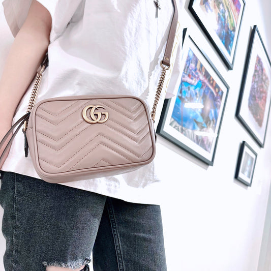 GUCCI Marmont Mini Shoulder Camera Bag TWS