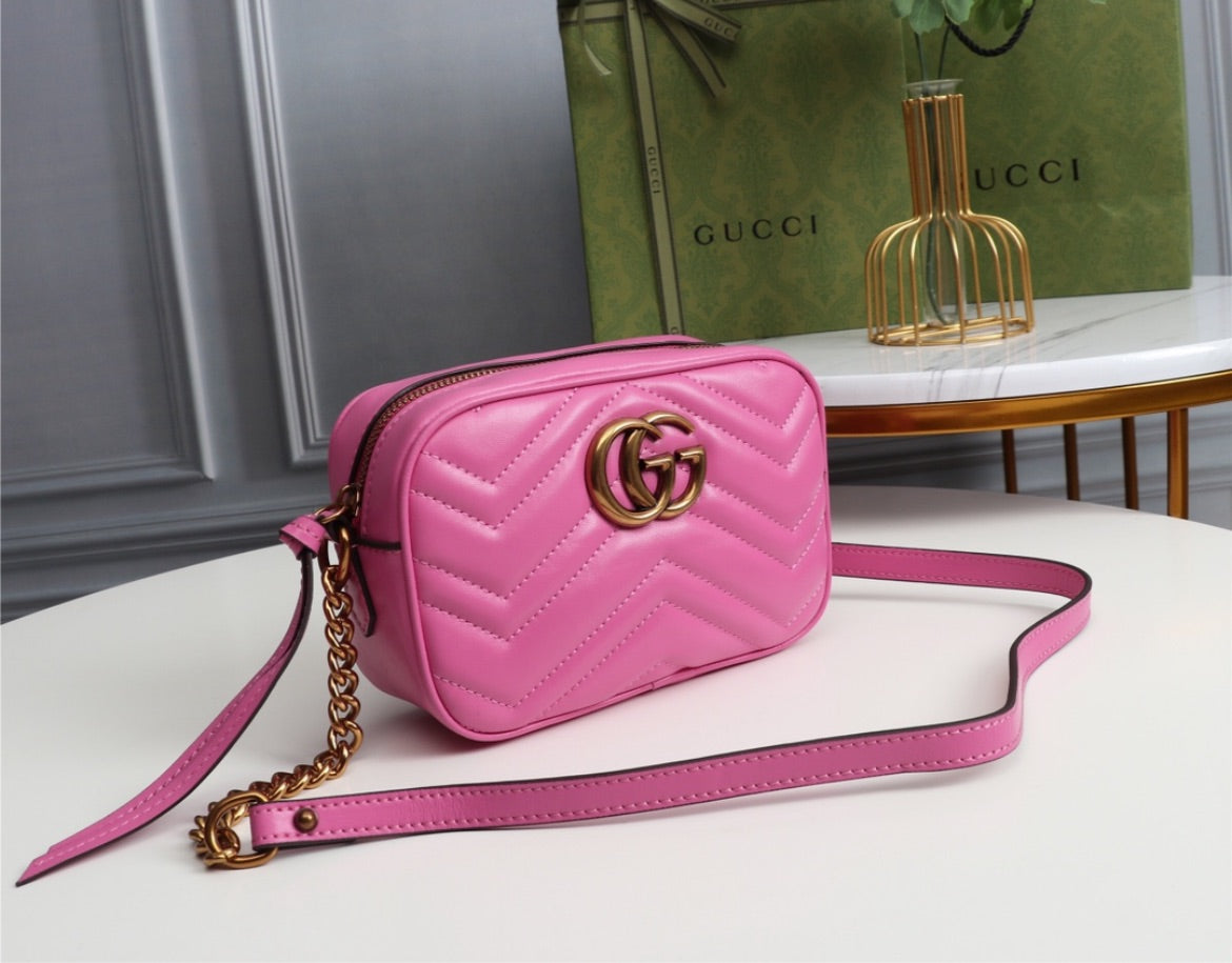 Pink Gucci woman Crossbody