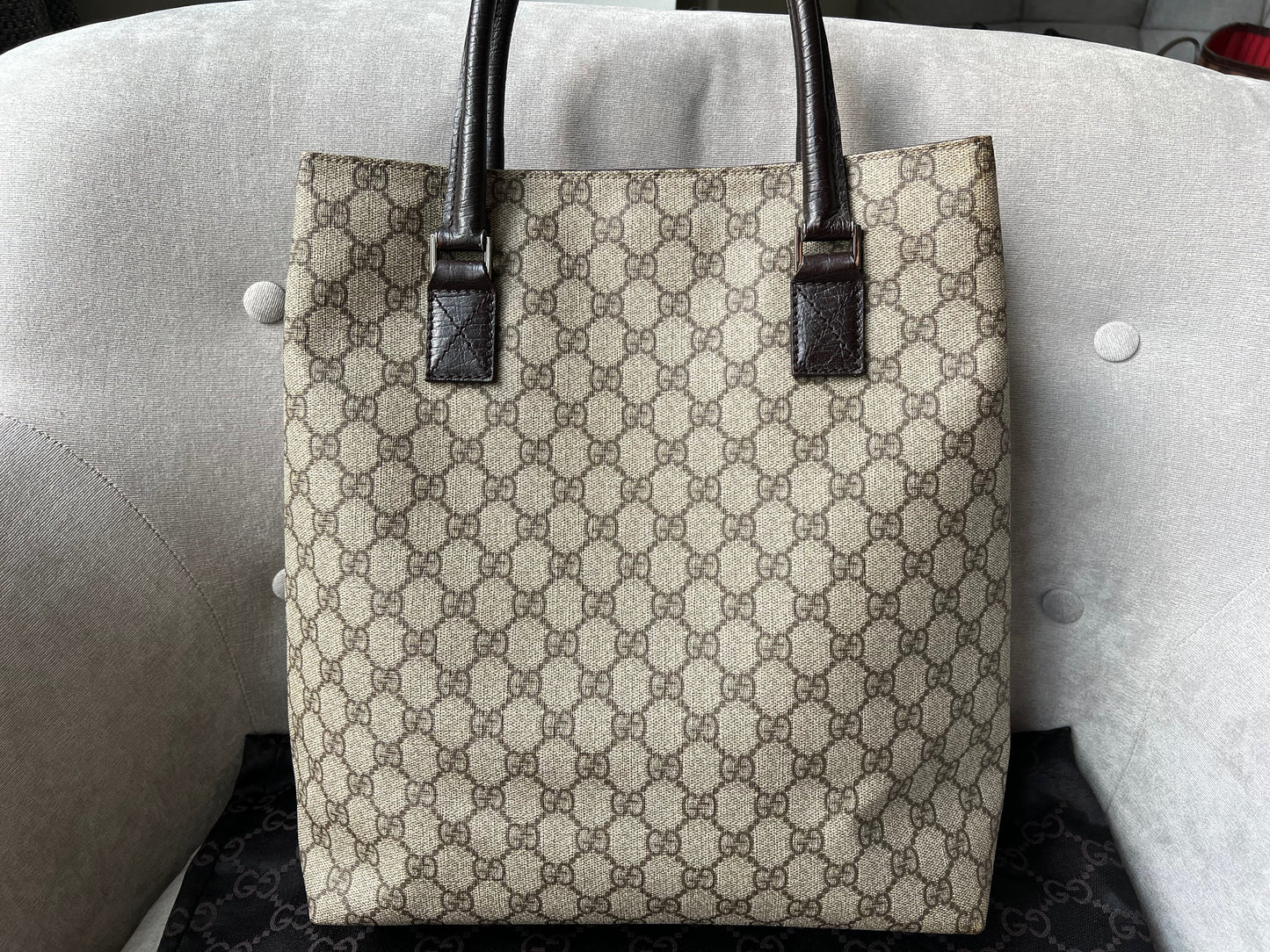 Gucci GG Monogram Canvas Tote Bag