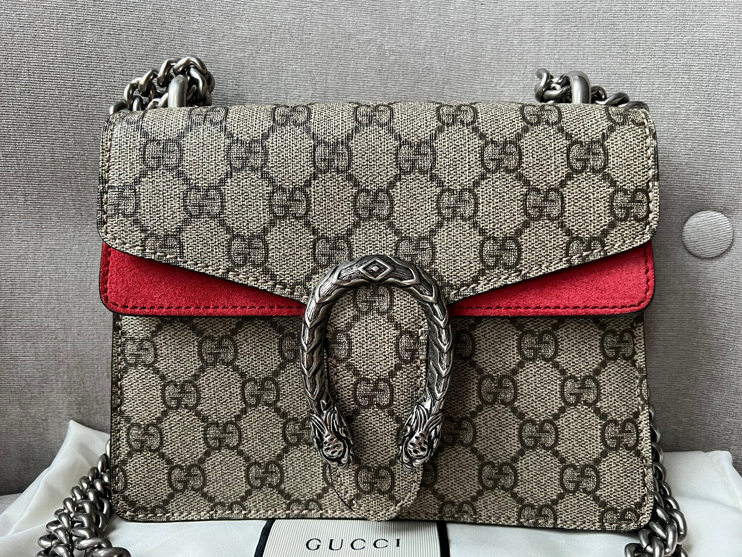 Gucci Dionysus GG Supreme Mini Shoulder Bag