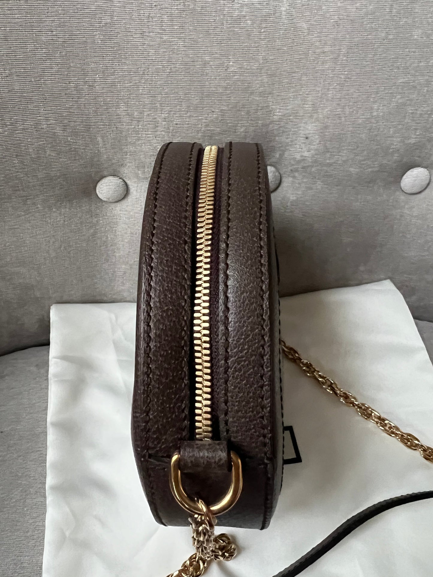 Gucci GG Ophidia Mini GG Round Shoulder Bag (RRP £1,160)