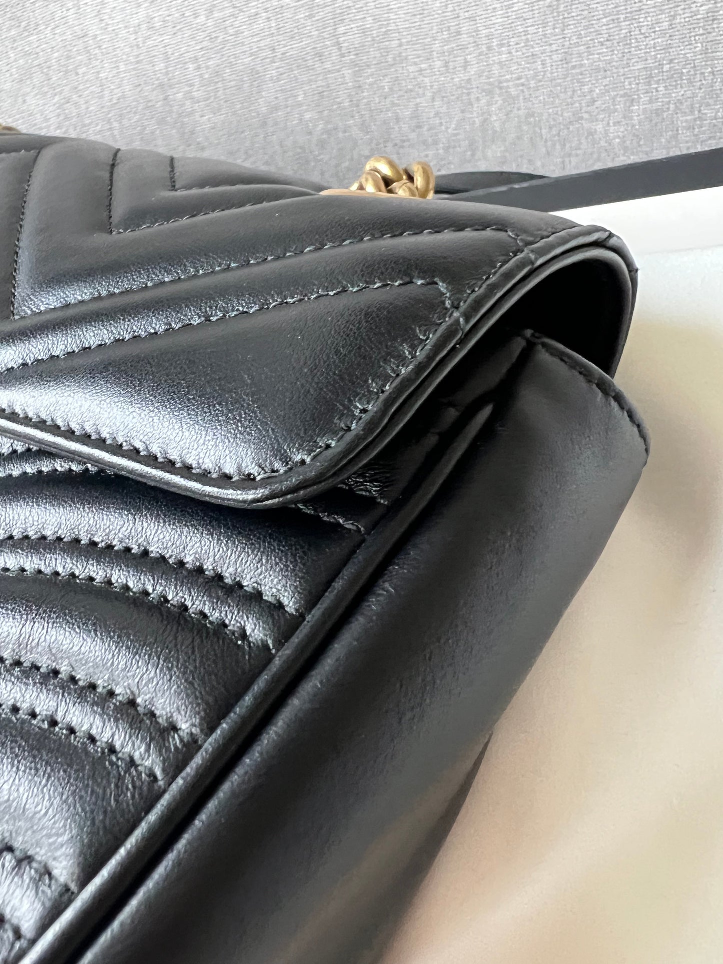 Gucci GG Black Marmont Small Shoulder Bag (RRP £1800)