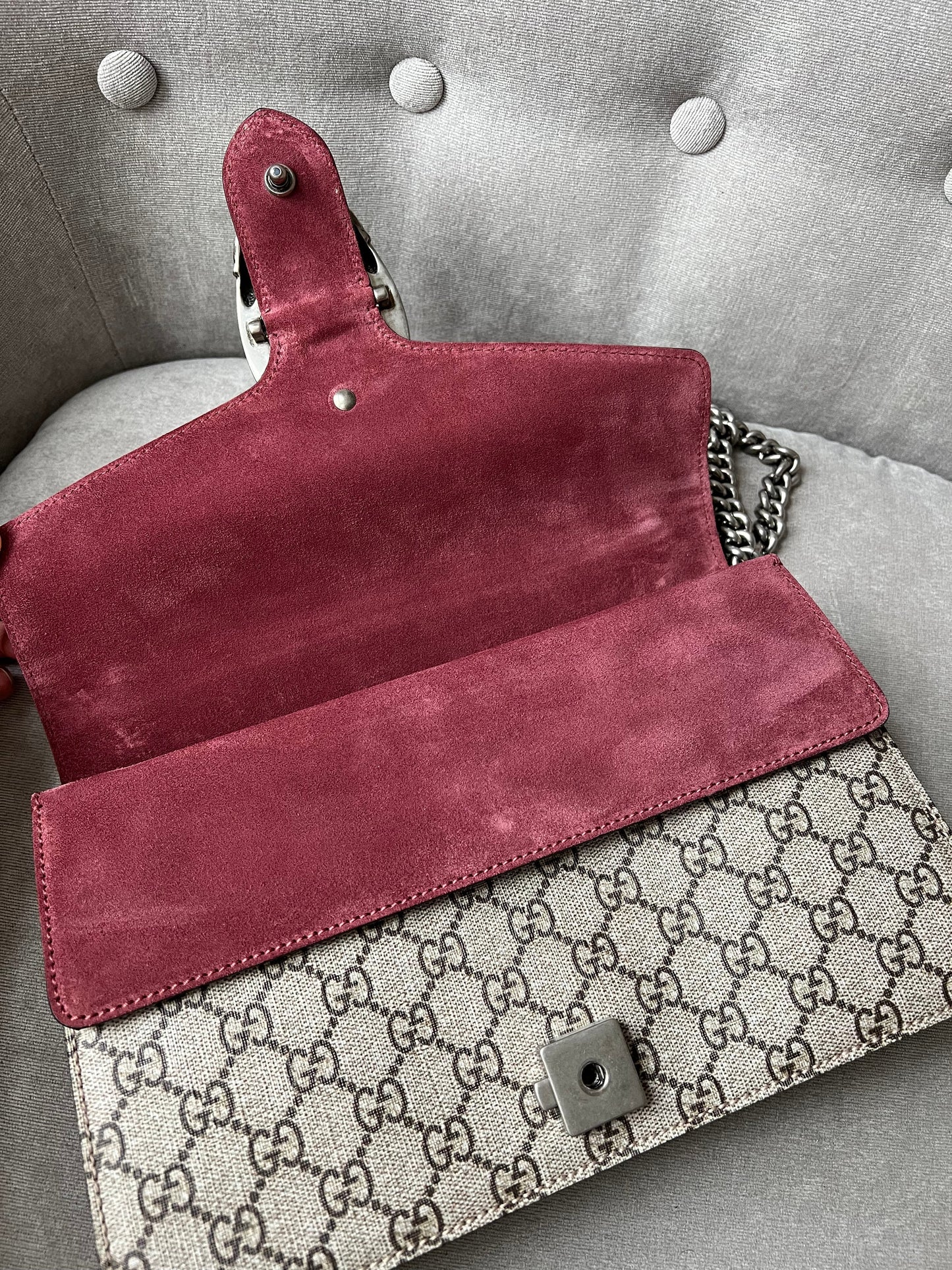 Gucci Dionysus GG Blooms Small Shoulder Bag