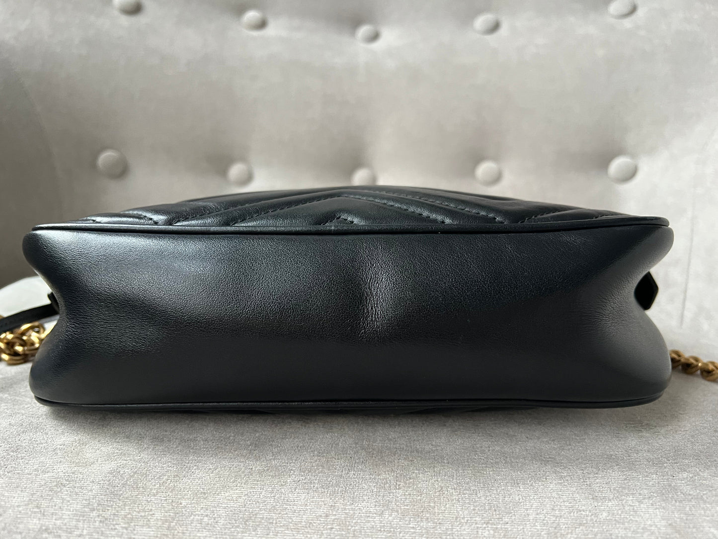 Gucci GG Black Marmont Small Shoulder Bag