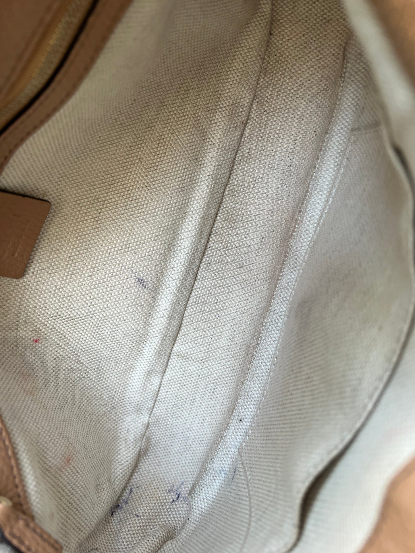 Gucci Rose Beige Soho Disco Crossbody Flap Bag (RRP £1050)