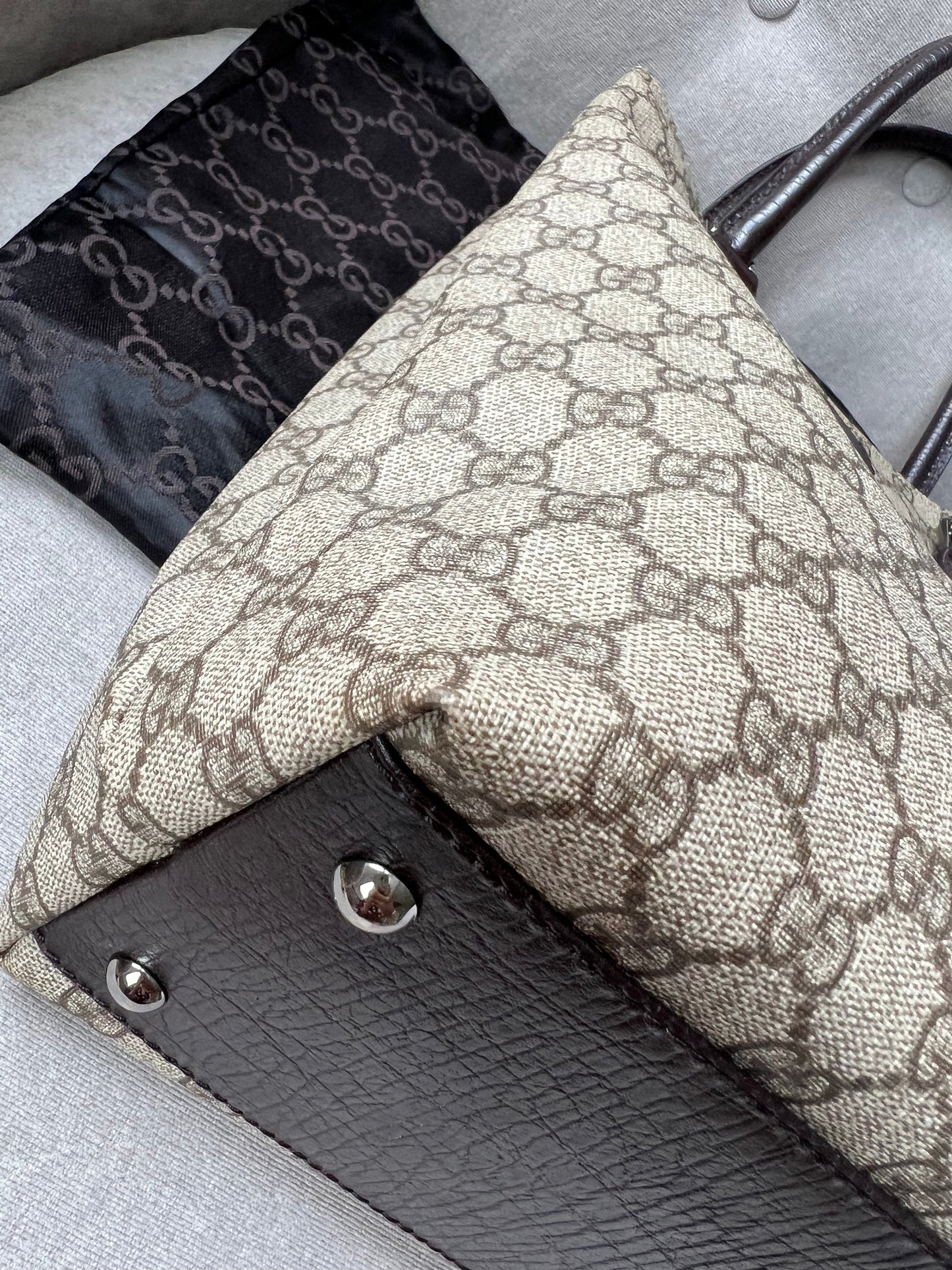 Gucci GG Monogram Canvas Tote Bag
