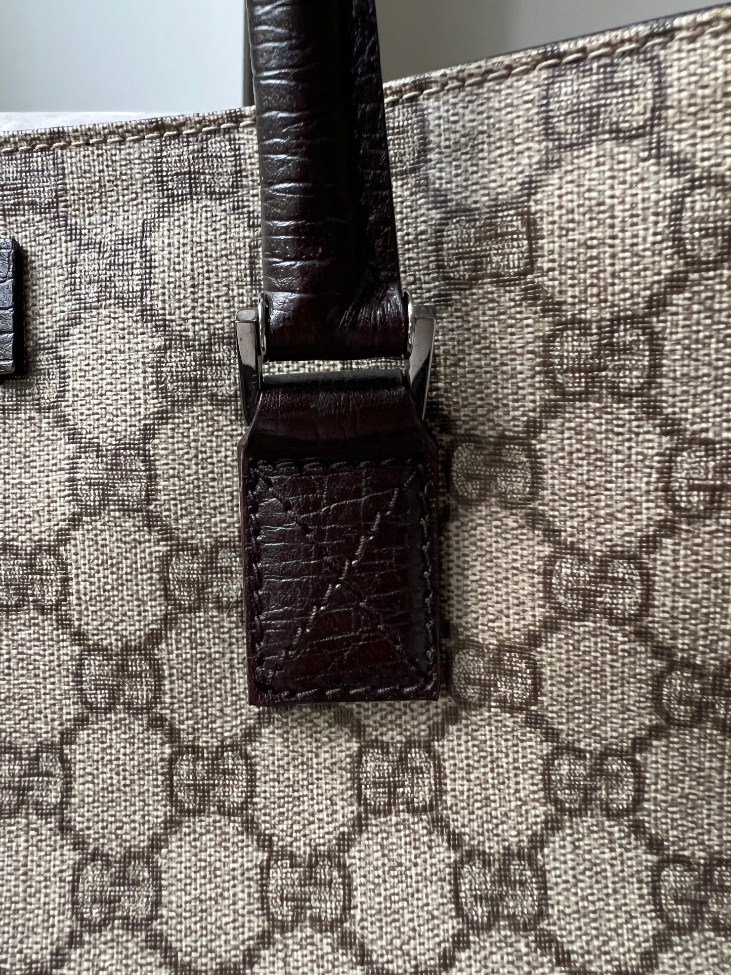 Gucci GG Monogram Canvas Tote Bag