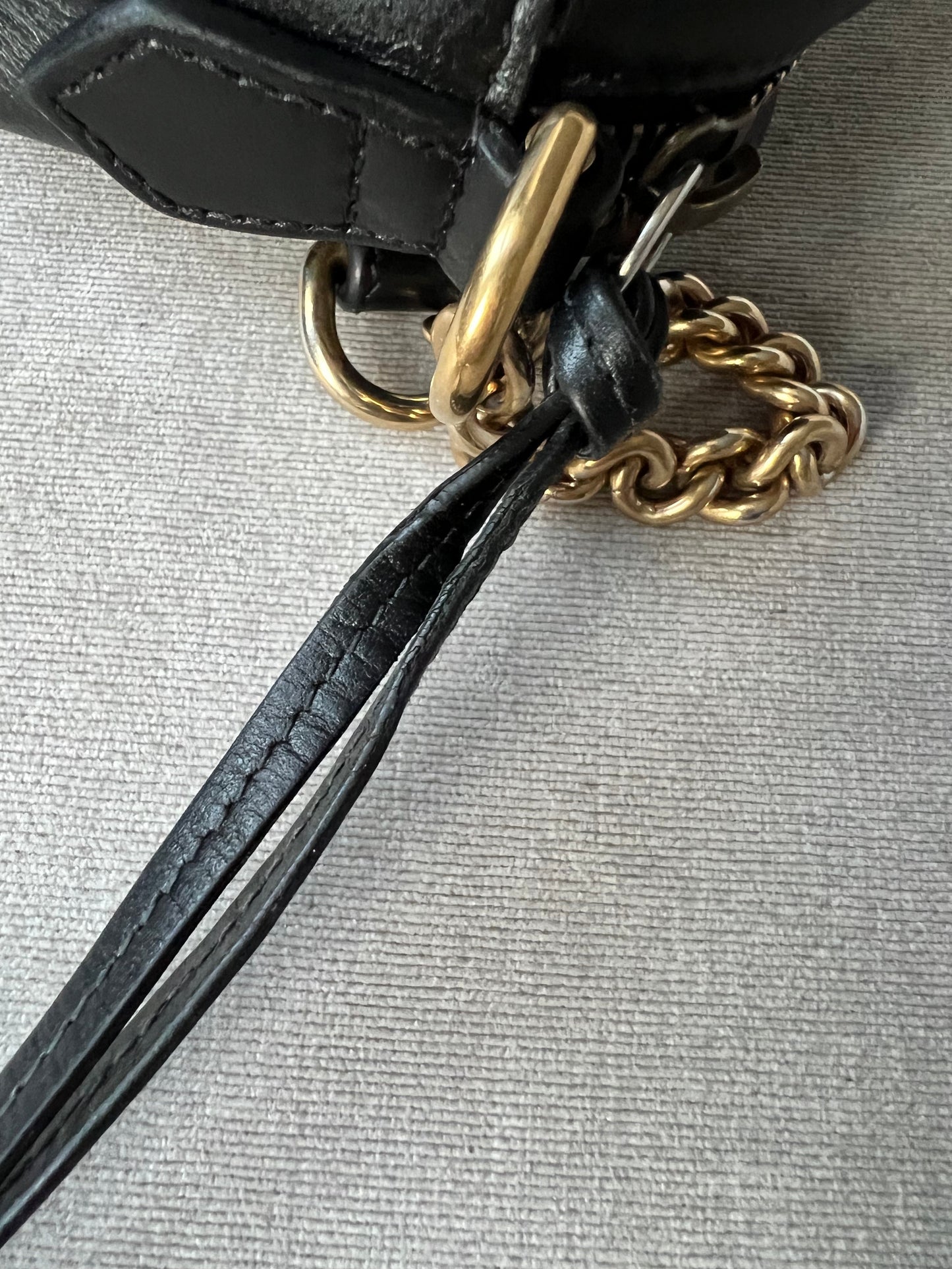 Gucci GG Black Marmont Mini Shoulder Bag (RRP £1,160)