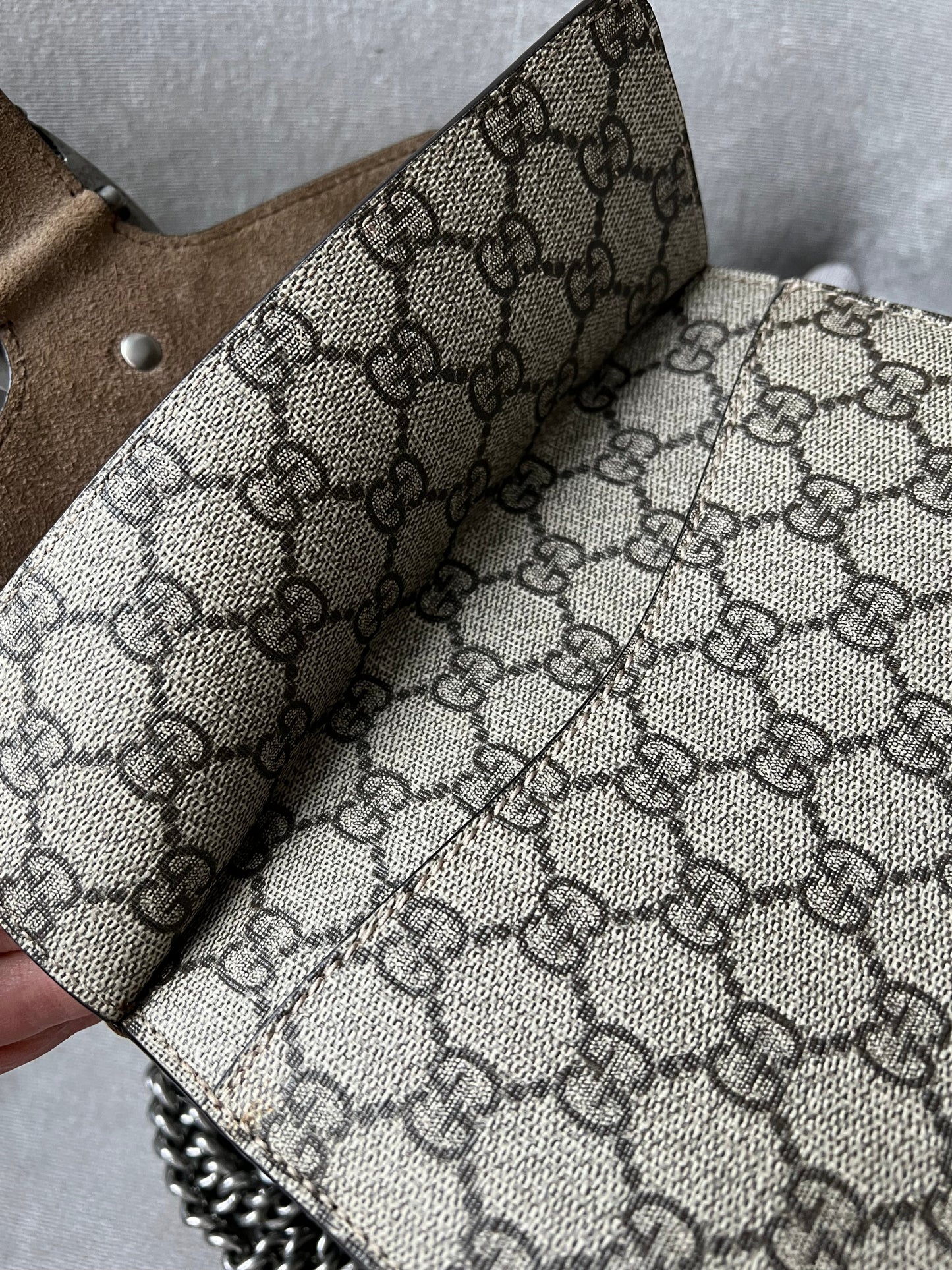 Gucci Dionysus GG Supreme Mini Shoulder Bag