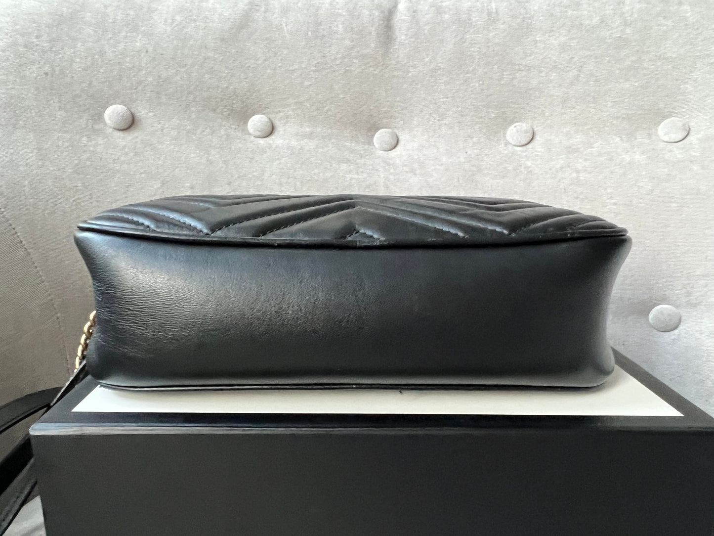 Gucci GG Black Marmont Small Shoulder Bag (RRP £1250)