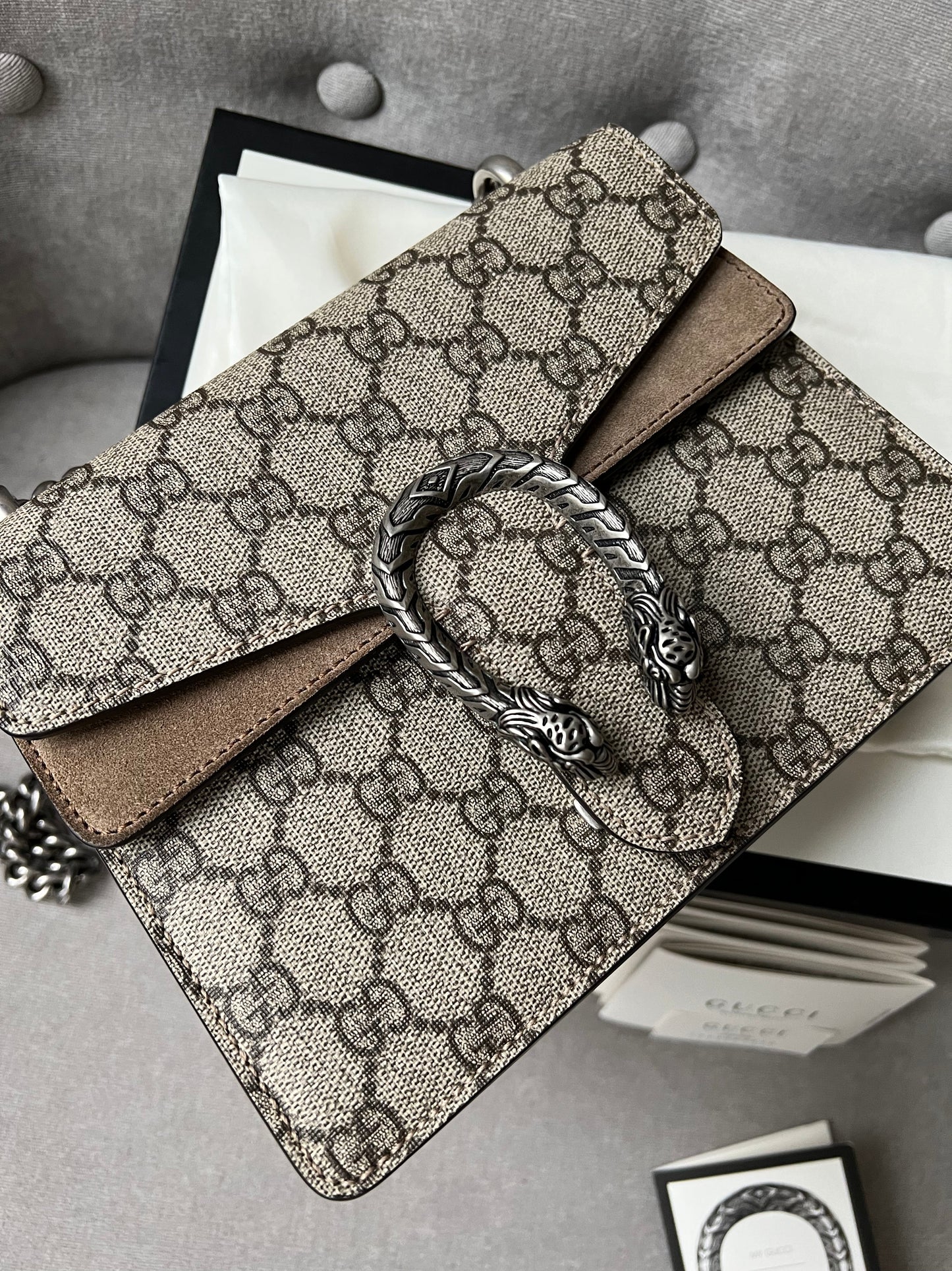 Gucci Dionysus GG Supreme Mini Shoulder Bag