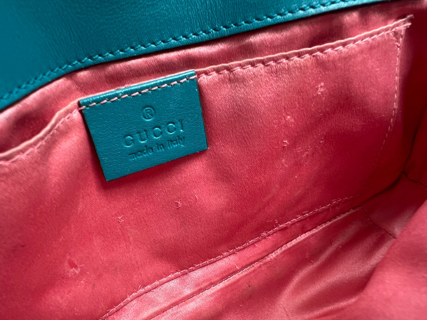 Gucci GG Mini Velvet Marmont Mini Shoulder Bag