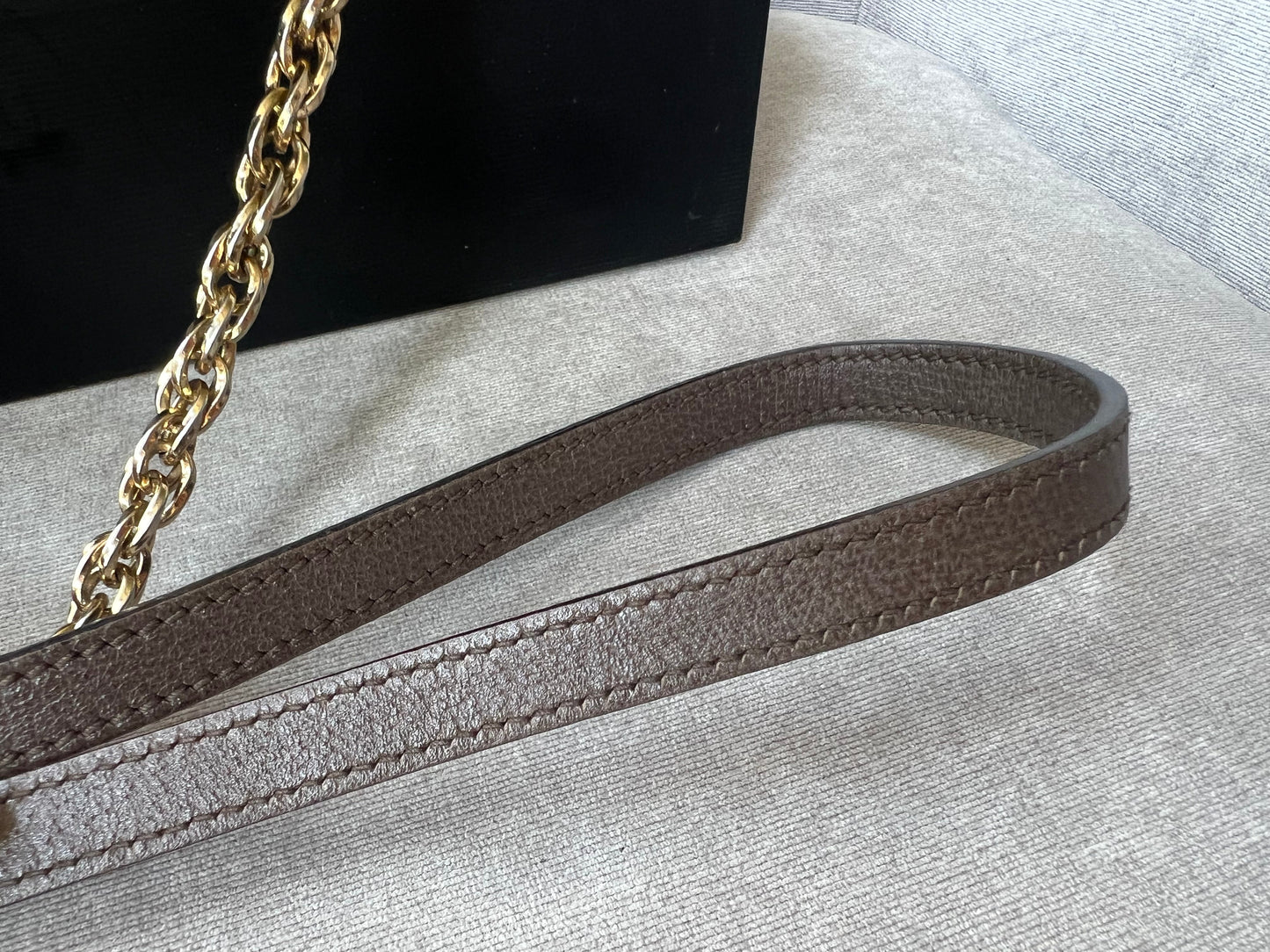 Gucci GG Ophidia Mini GG Round Shoulder Bag