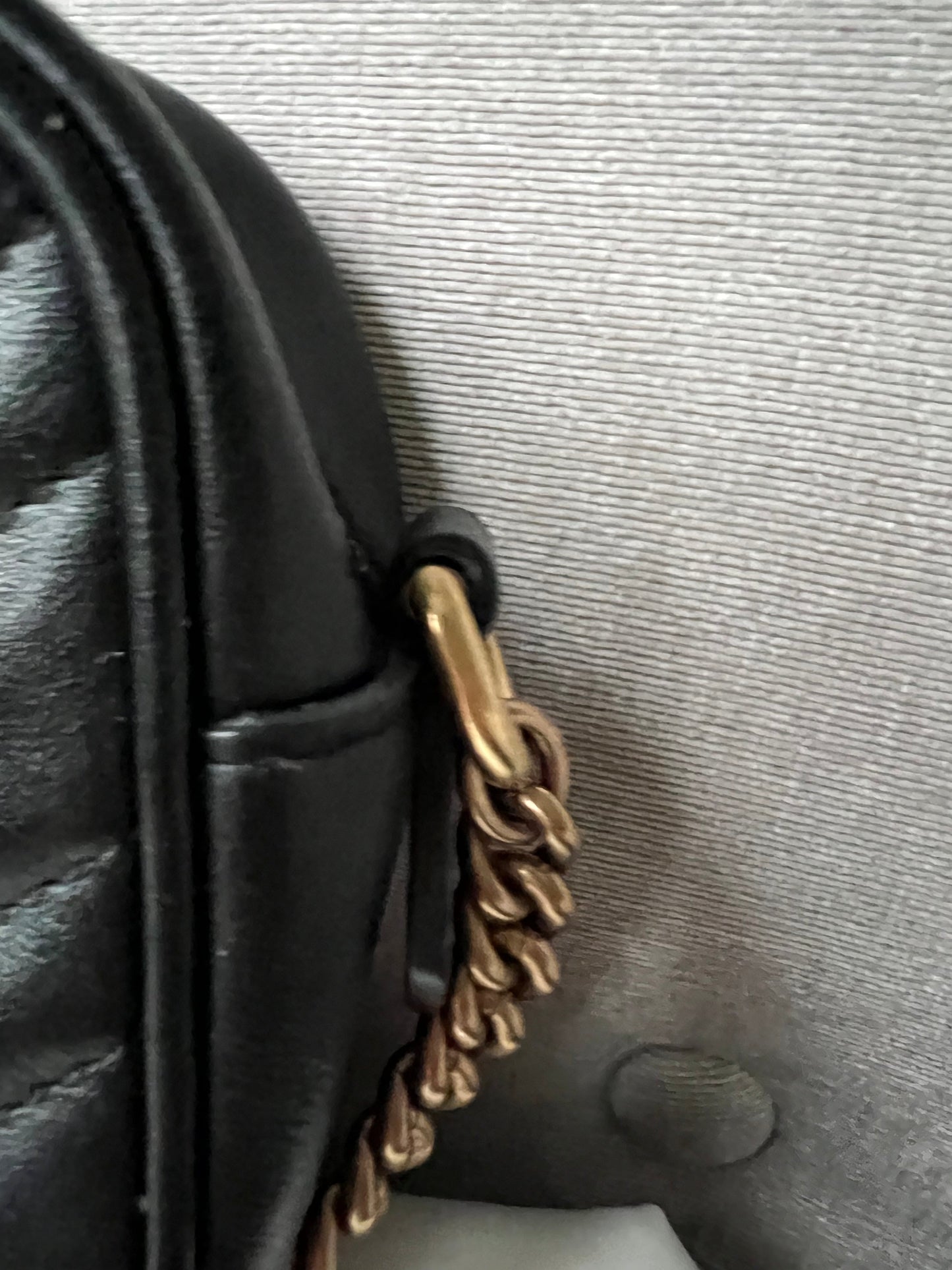 Gucci GG Black Marmont Mini Shoulder Bag (RRP £1,160)