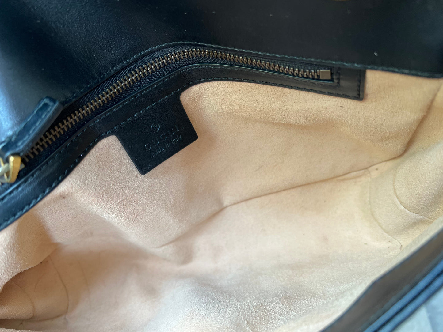 Gucci GG Black Marmont Small Shoulder Bag (RRP £1800)