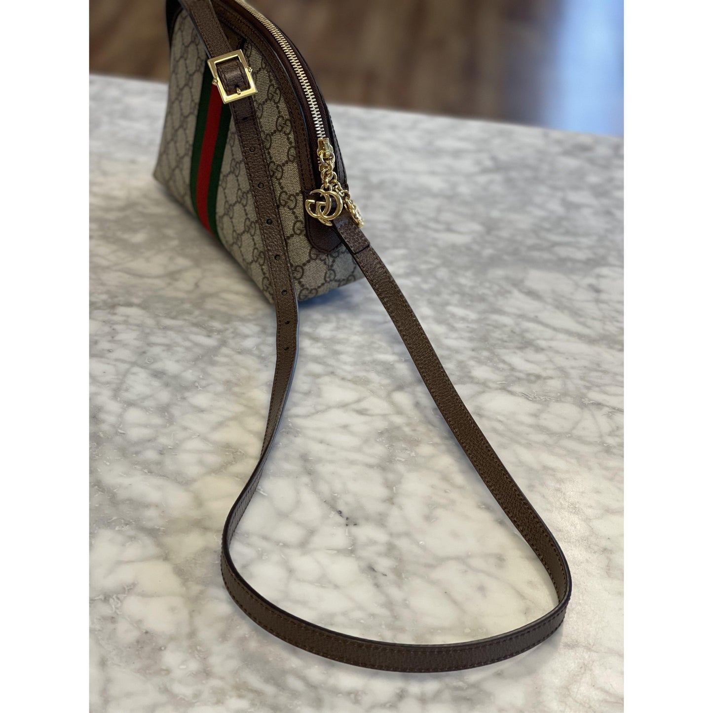 Gucci GG Supreme Ophidia Shoulder Bag