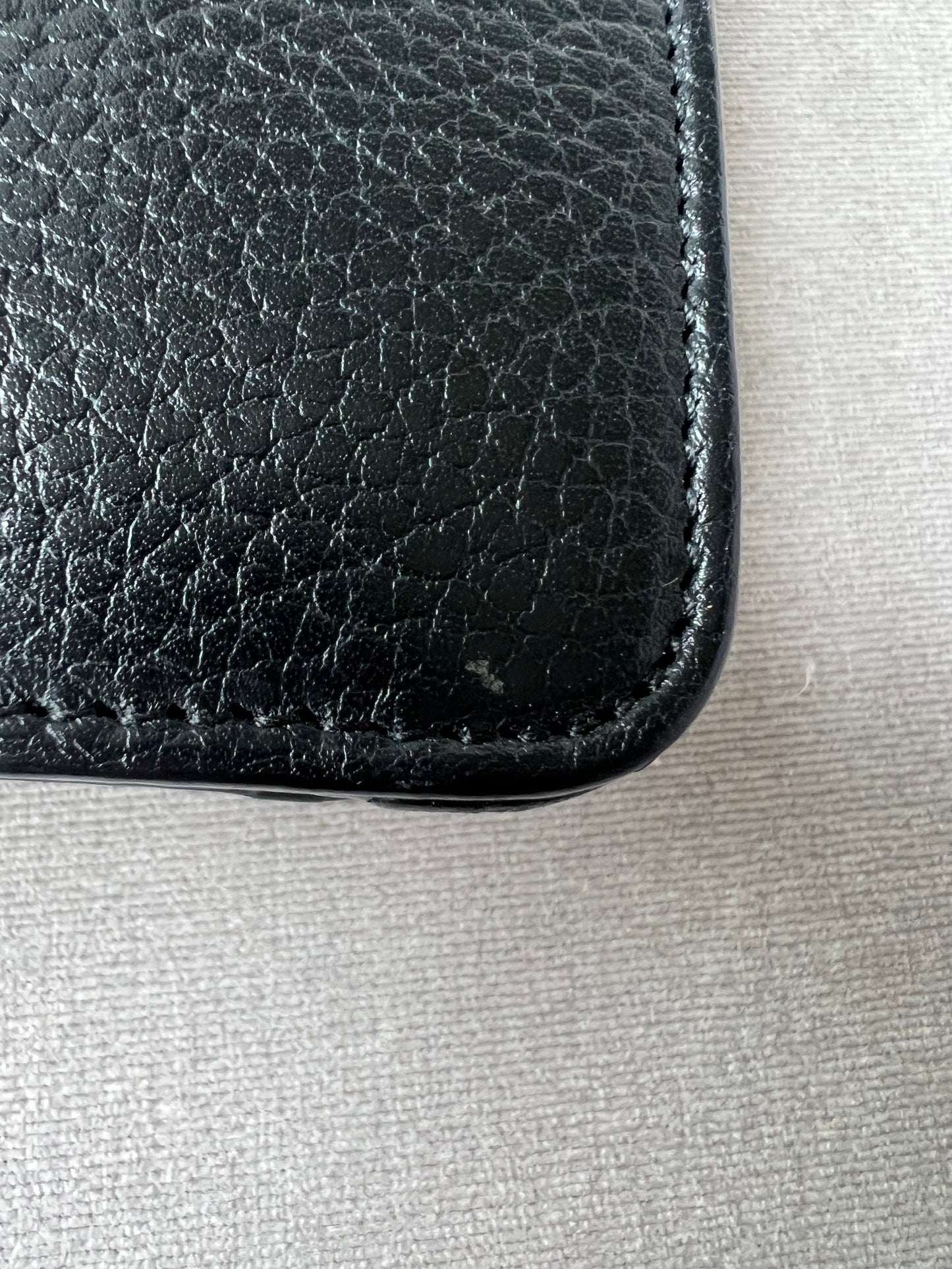 Gucci Interlocking GG Black Small Shoulder Bag